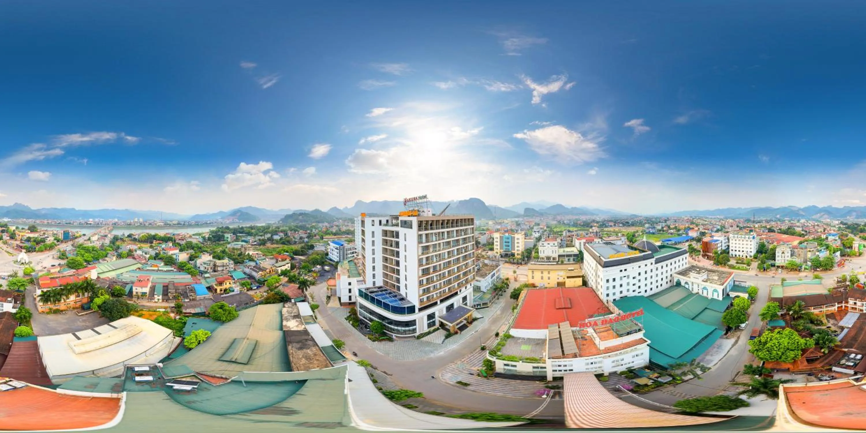 On site in Hoa Dao Hotel