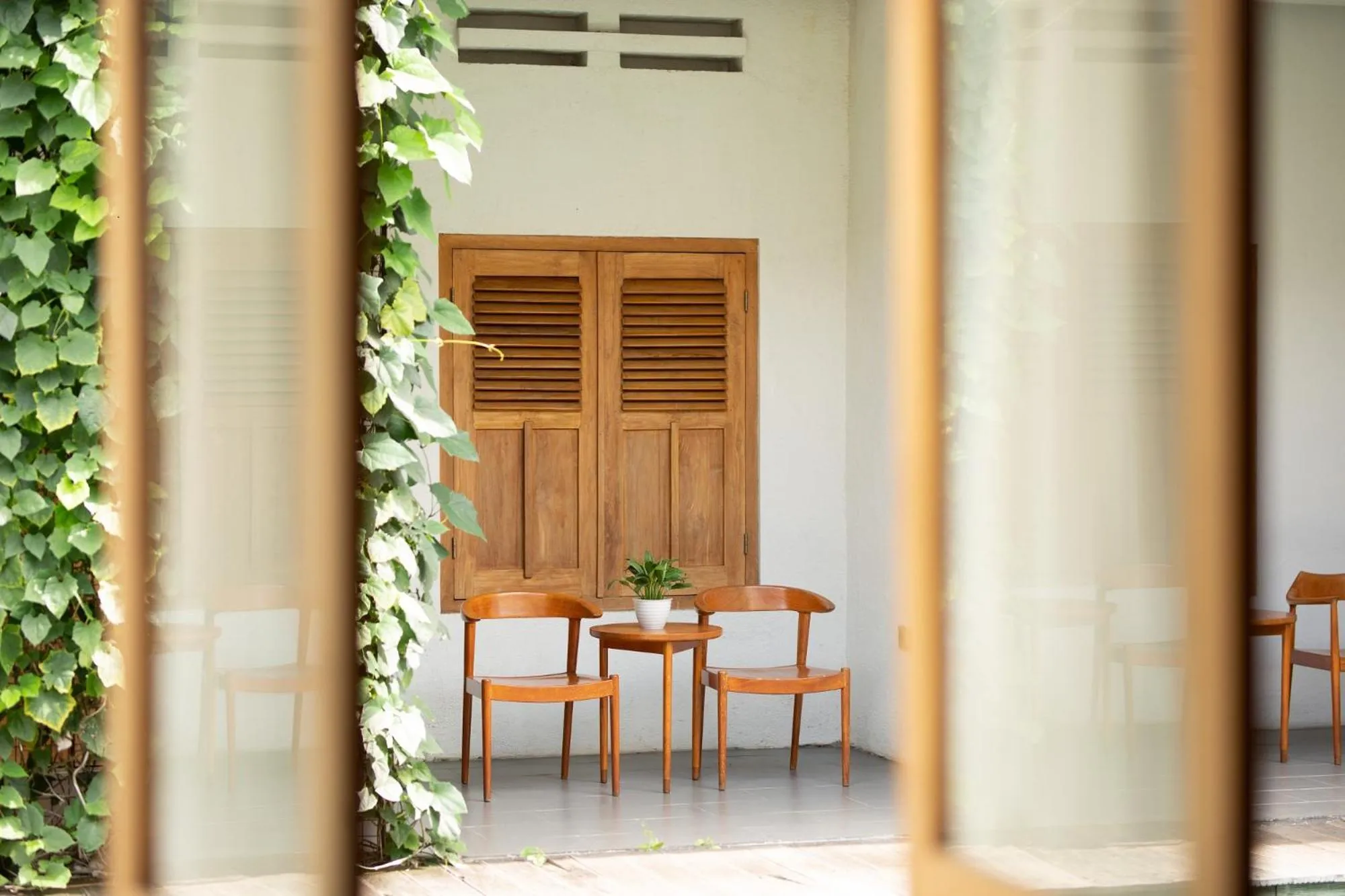 Seating area in Hotel Blambangan