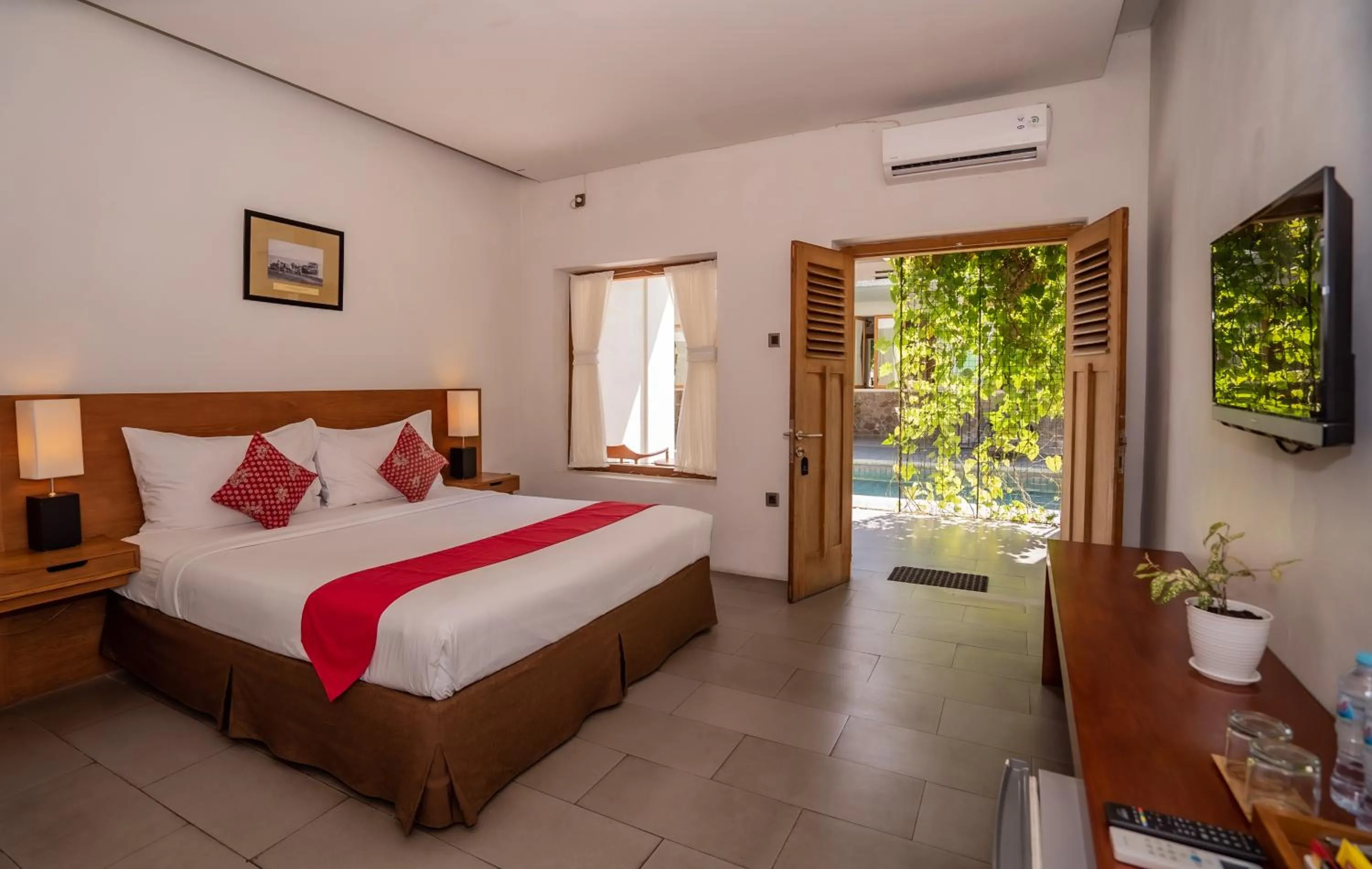 Bed in Hotel Blambangan