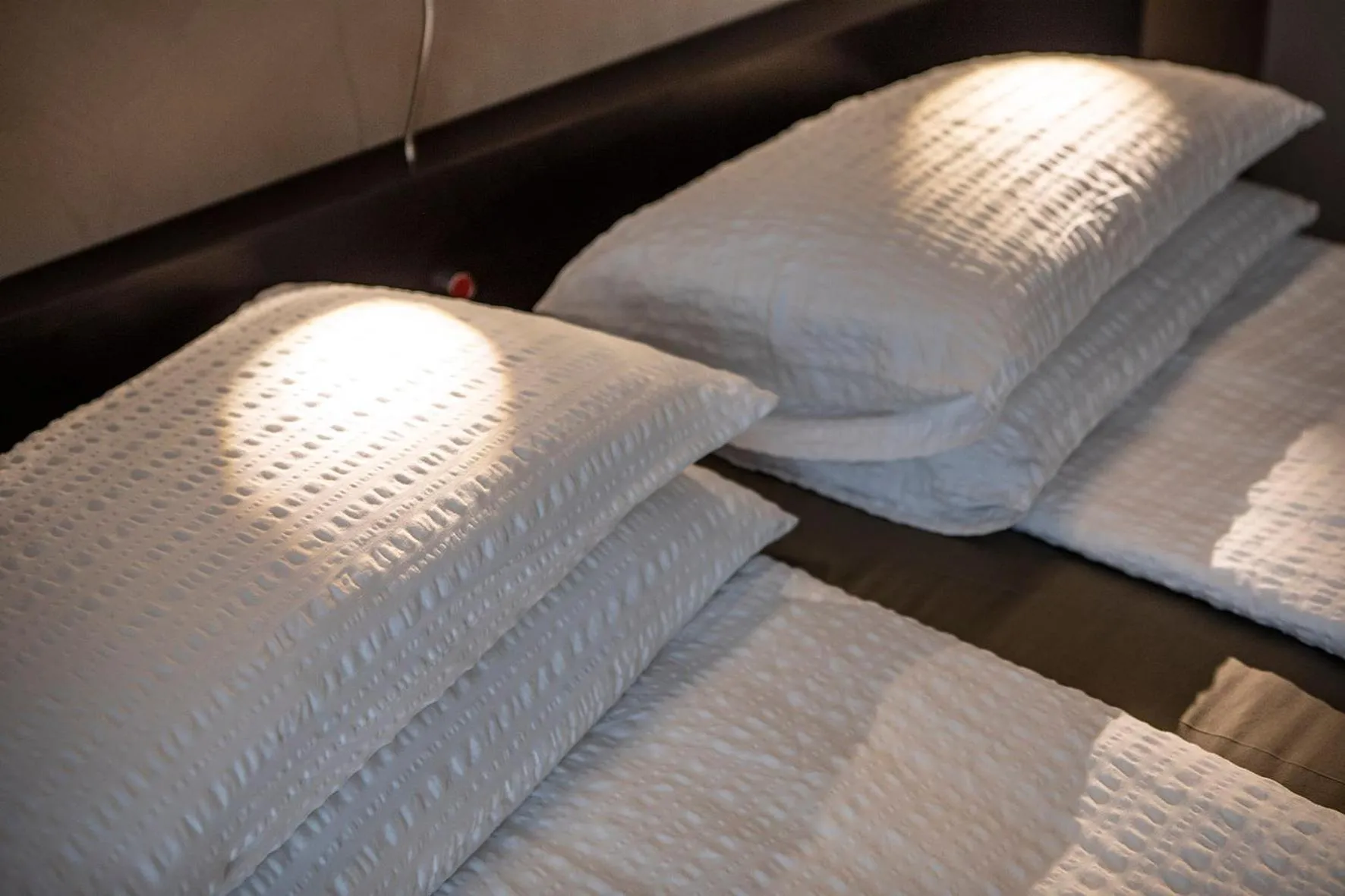 Bed in Ambienthotel PrimaLuna 3S