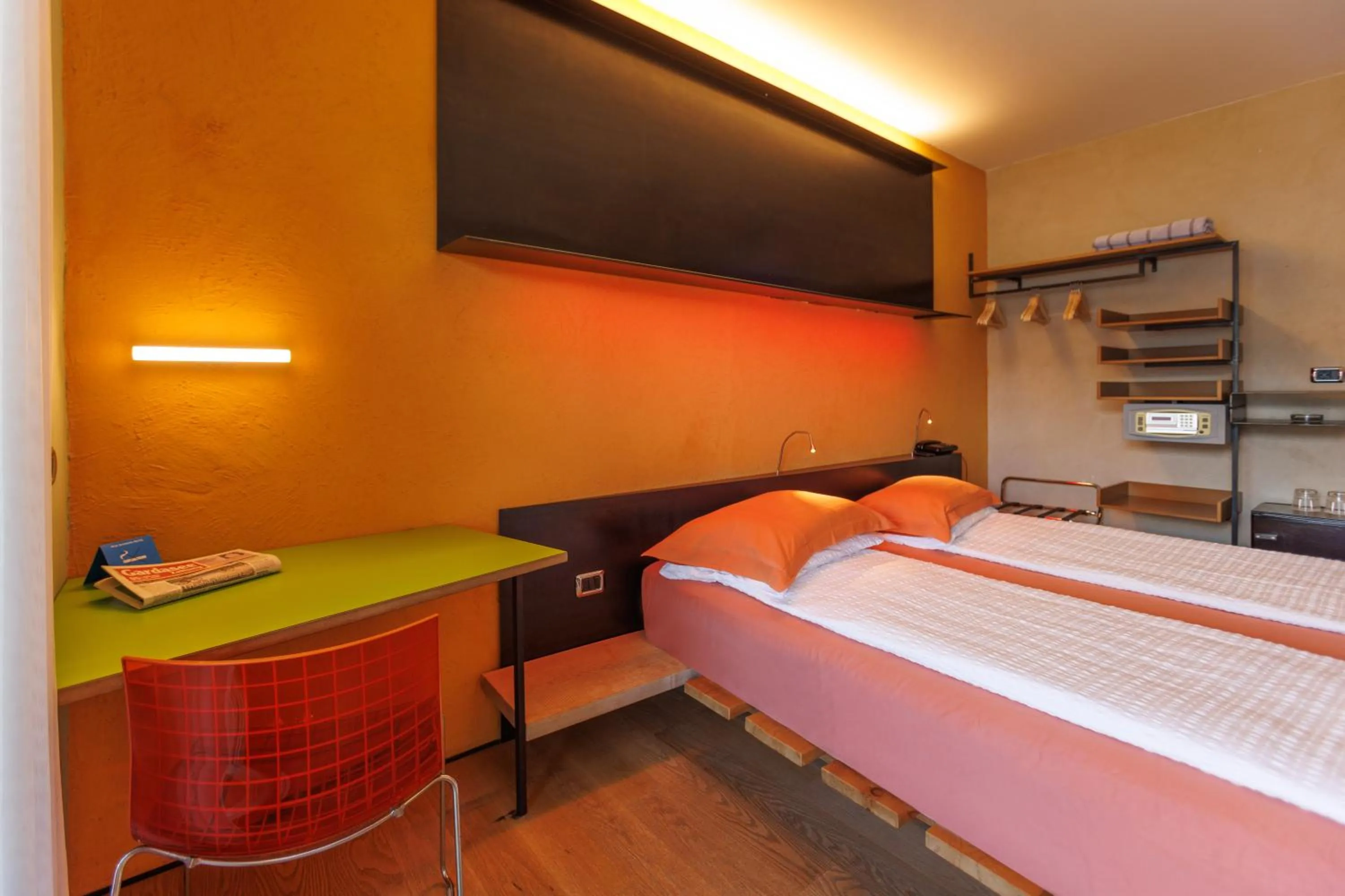 Bed in Ambienthotel PrimaLuna 3S