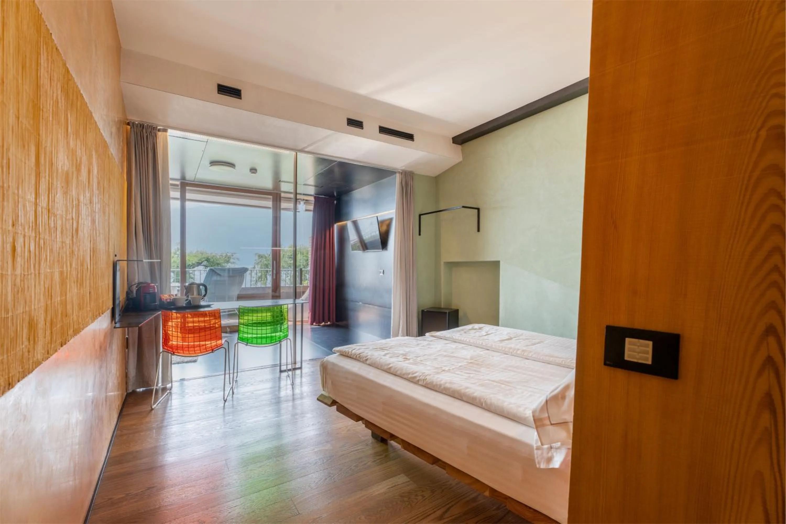 Bed in Ambienthotel PrimaLuna 3S