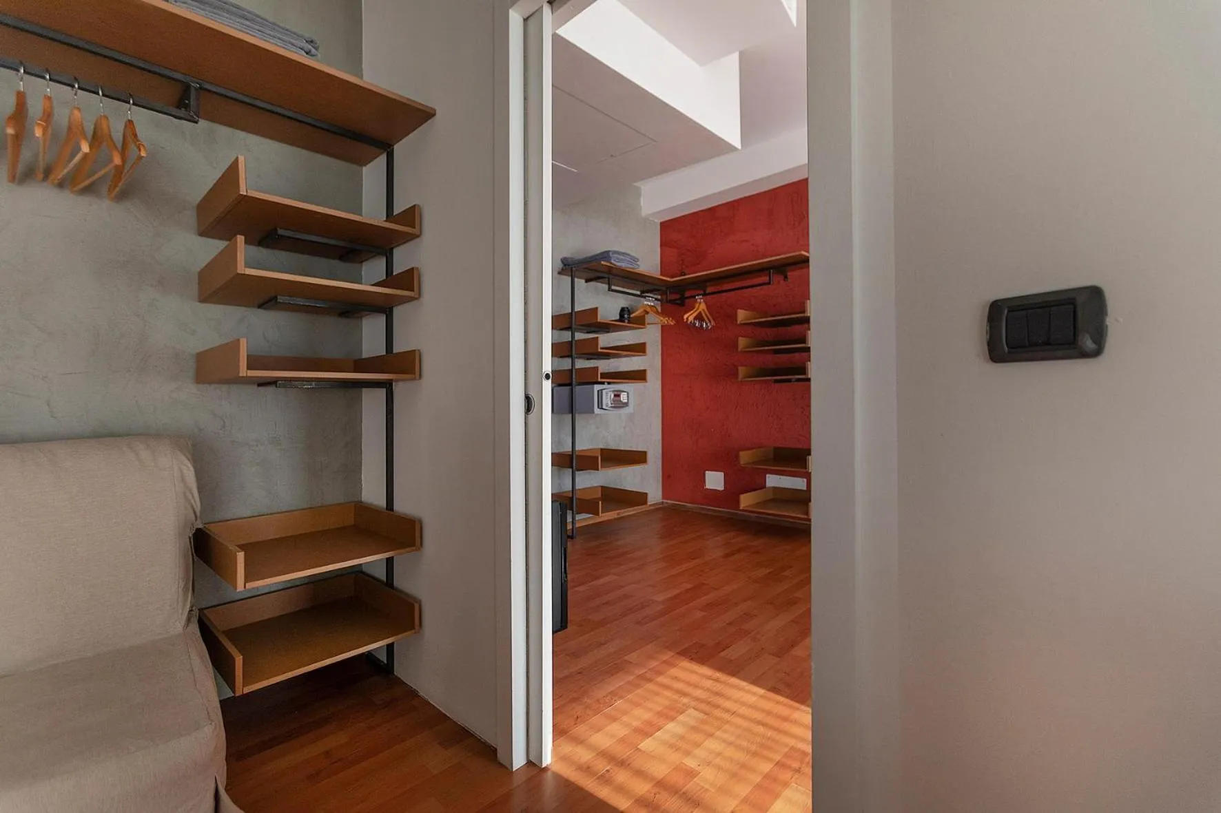 wardrobe in Ambienthotel PrimaLuna 3S