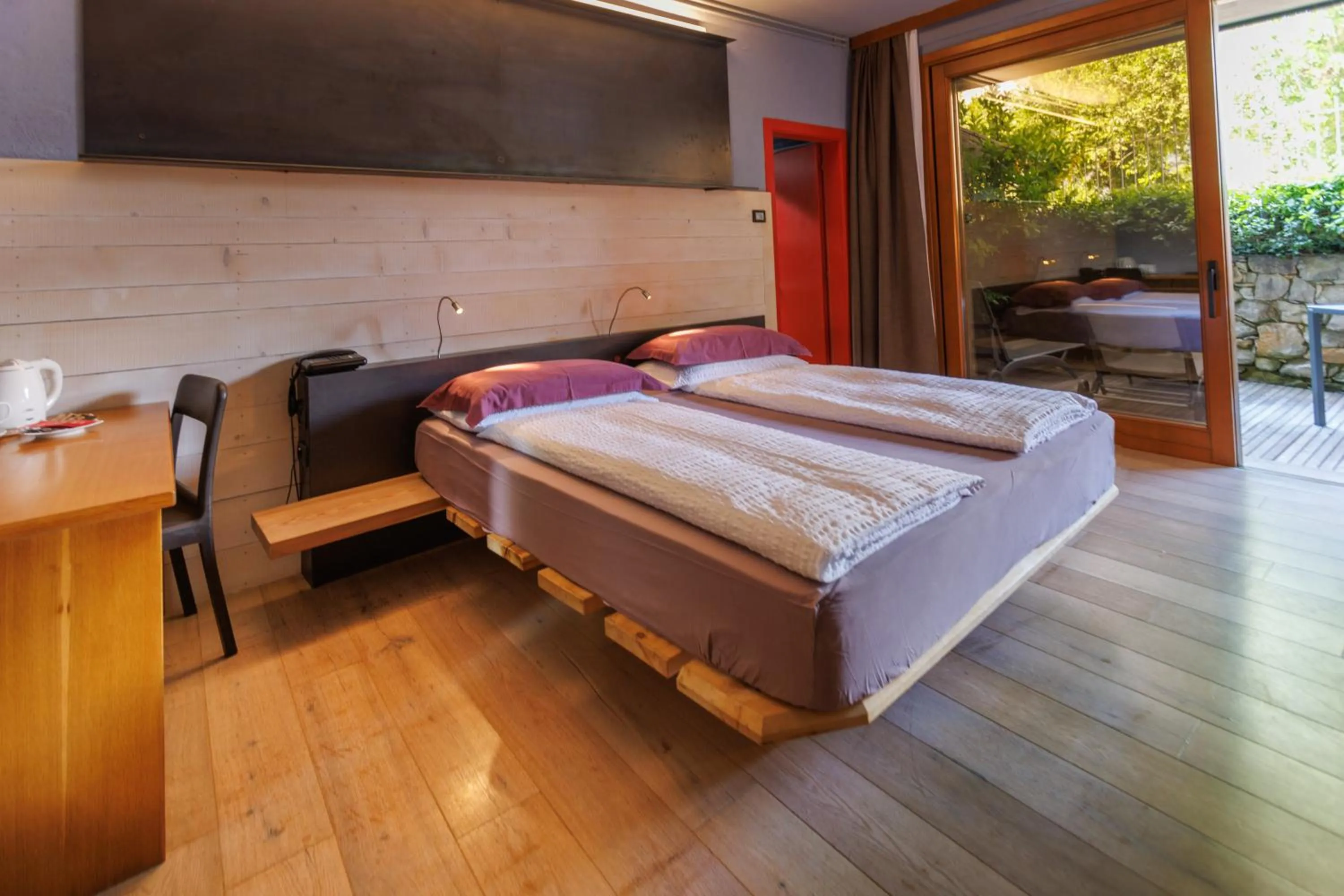 Bed in Ambienthotel PrimaLuna 3S