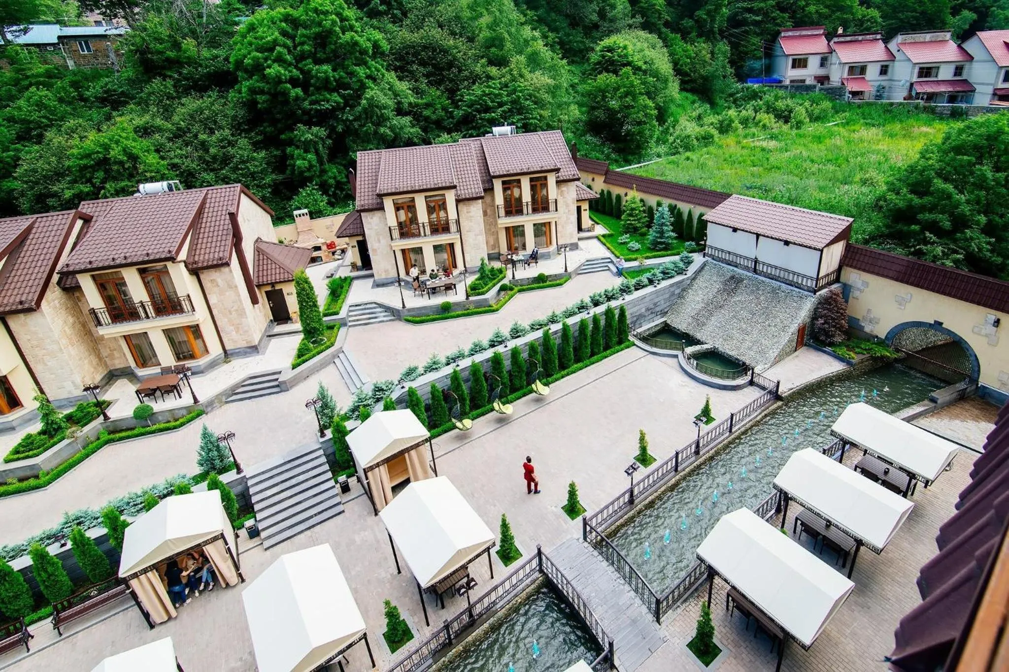 Bird's eye view in Elegant Hotel & Resort