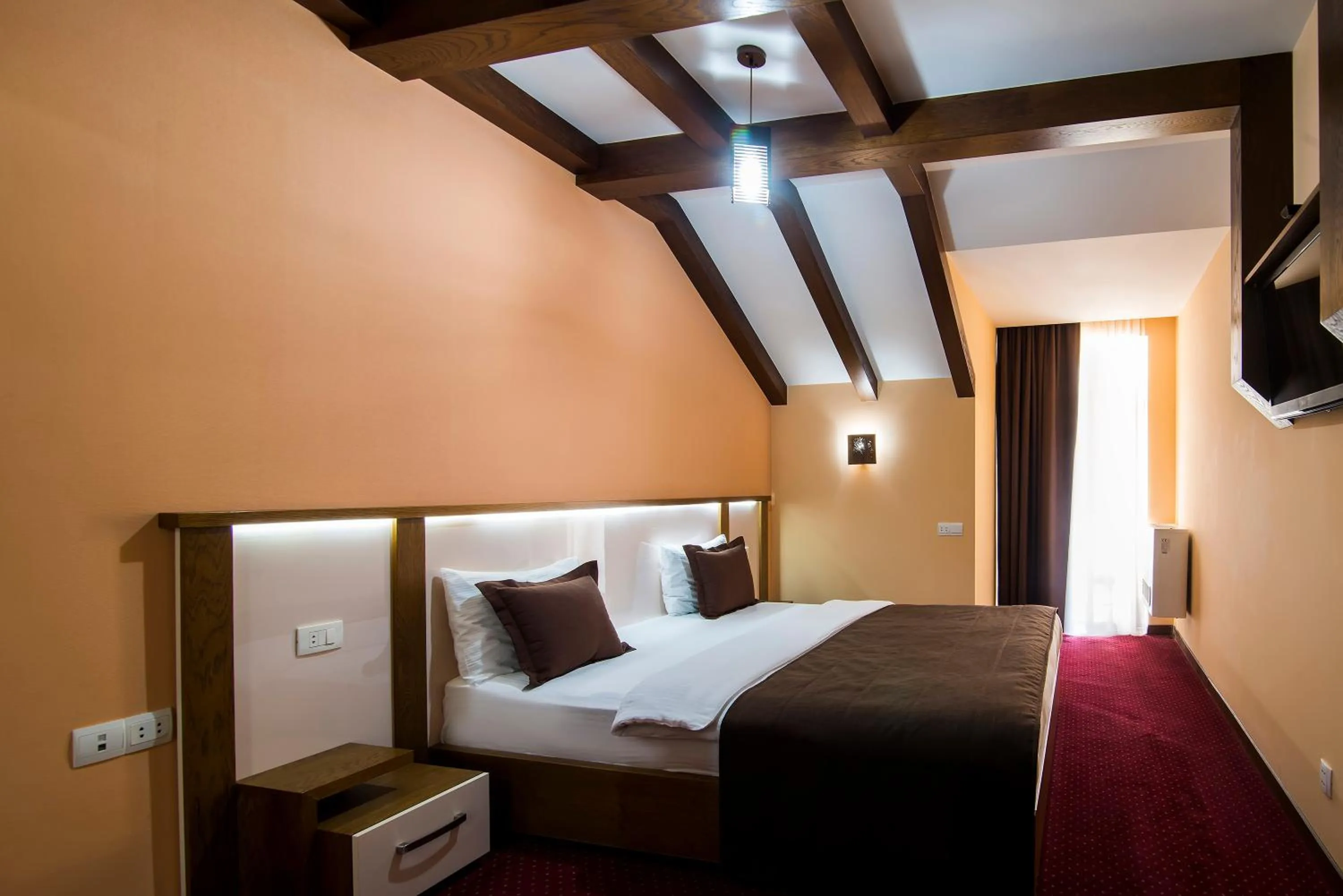 Bed in Elegant Hotel & Resort