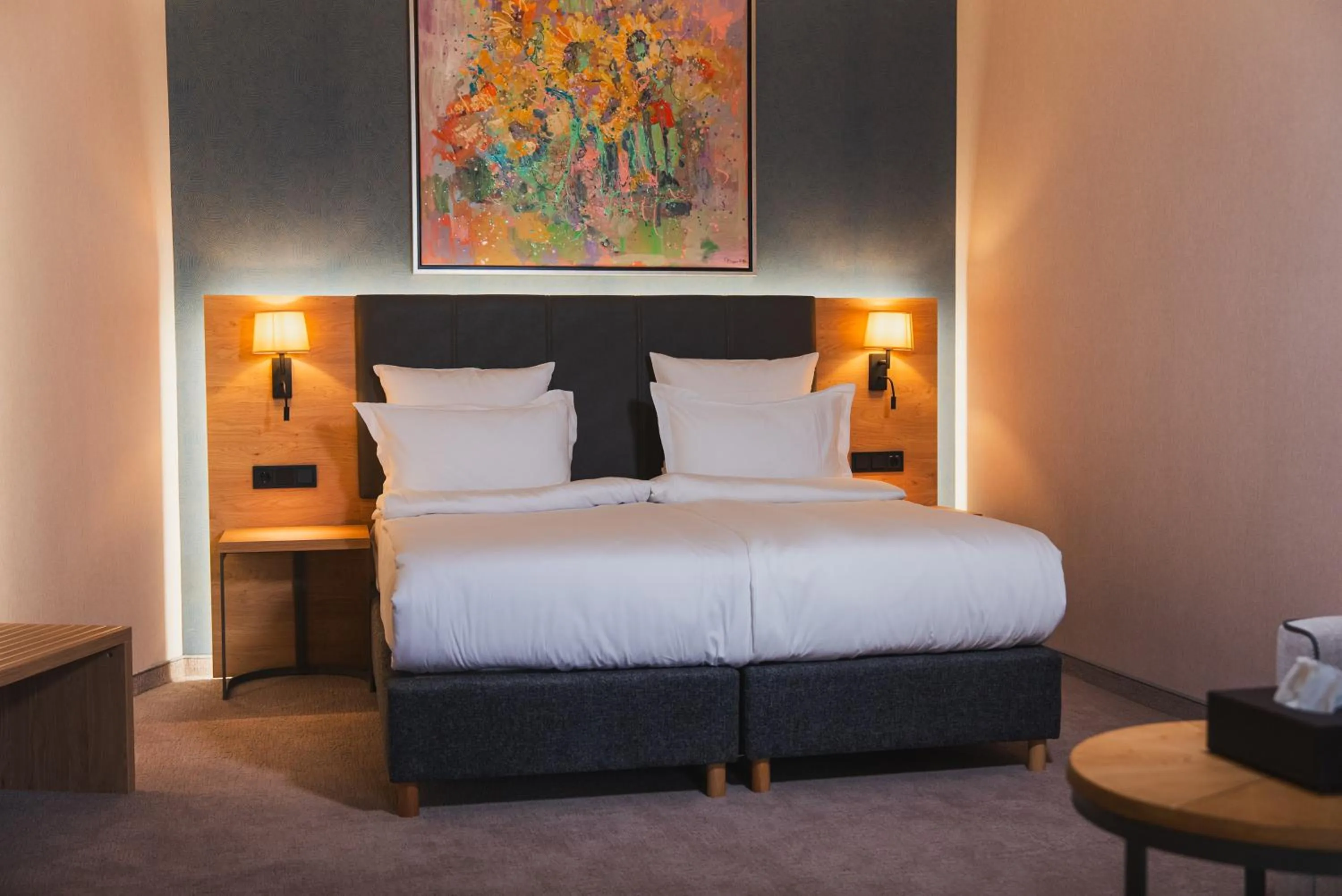 Bedroom, Bed in Red Bridge Yerevan