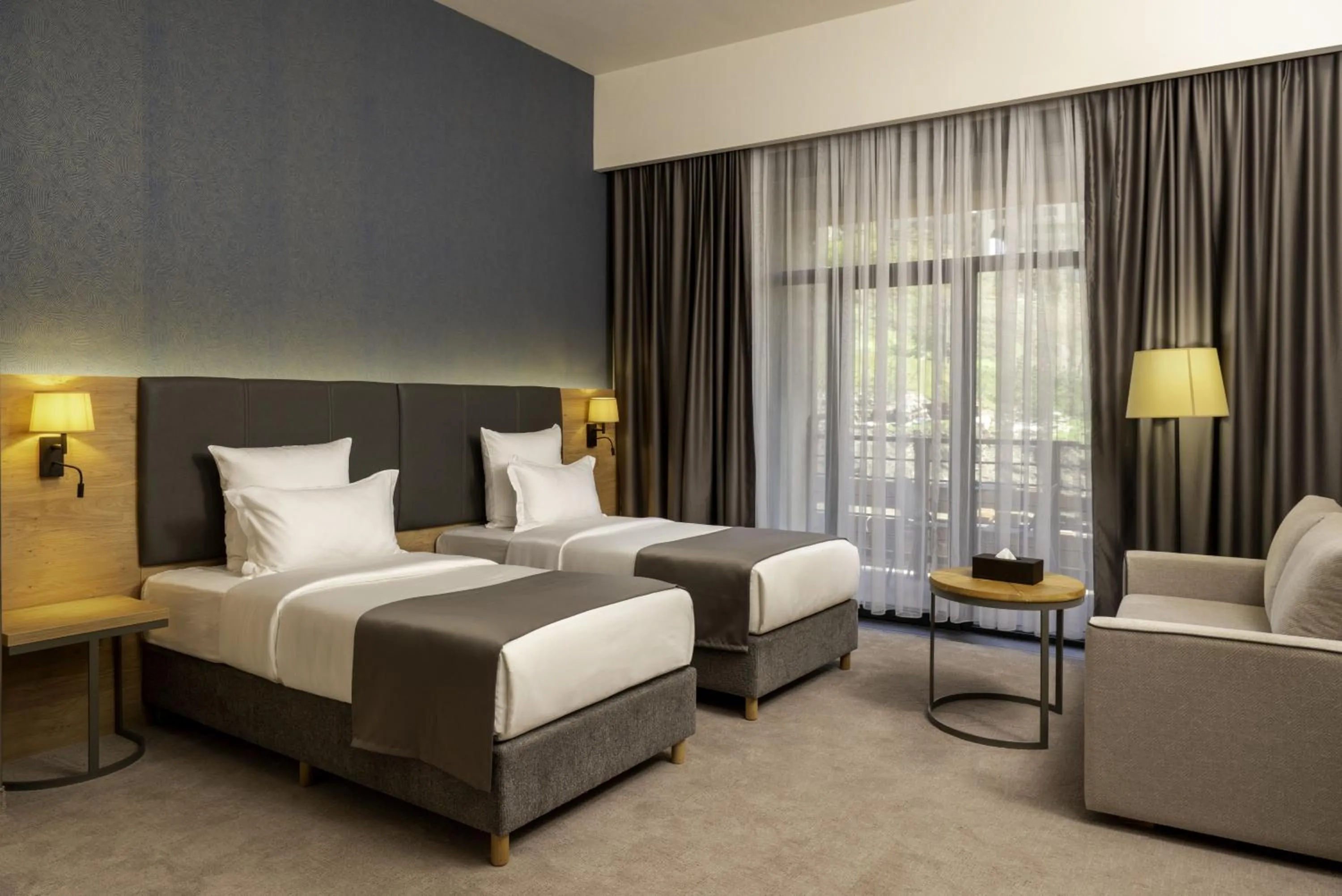 Living room, Bed in Red Bridge Yerevan