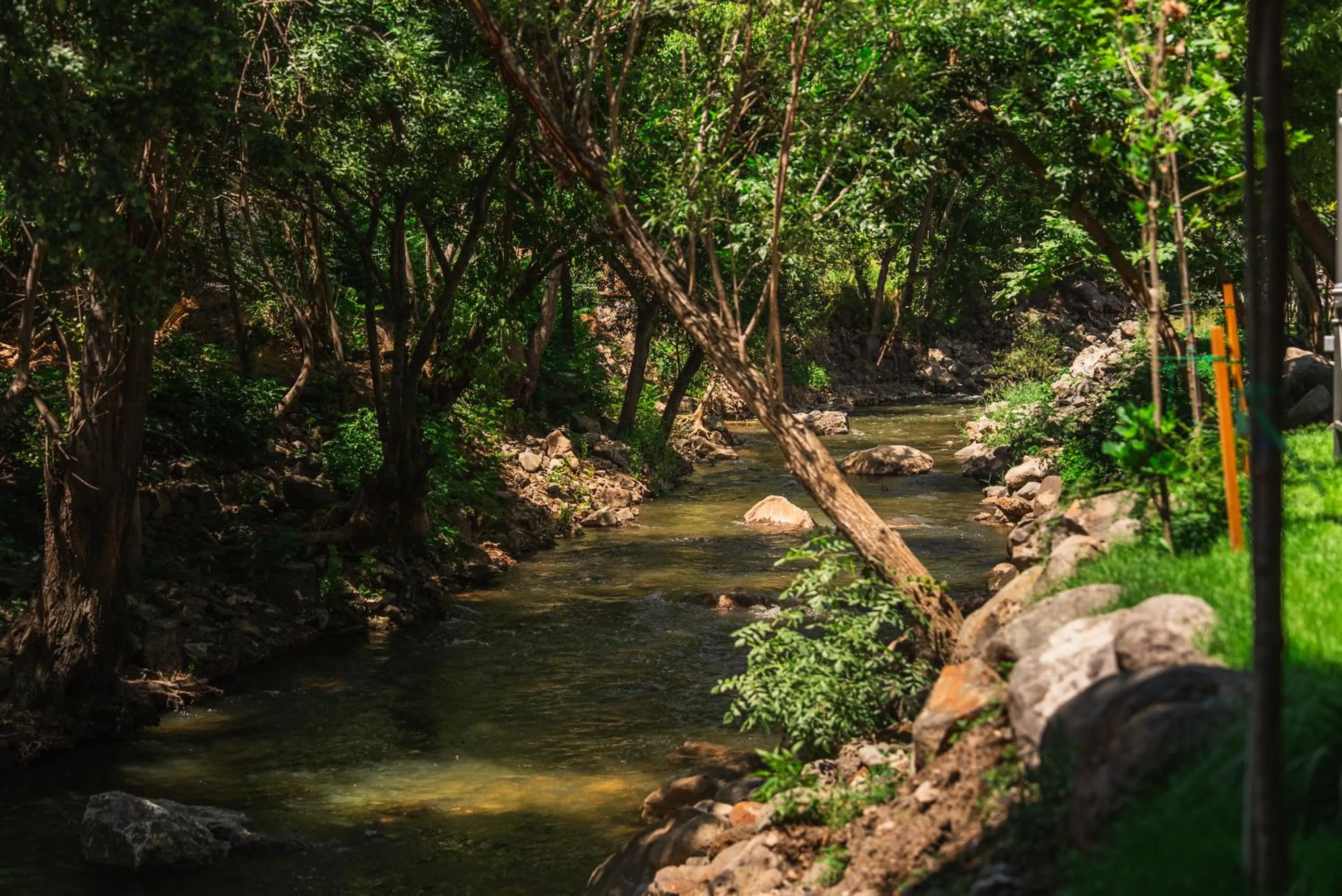 River view in Red Bridge Yerevan