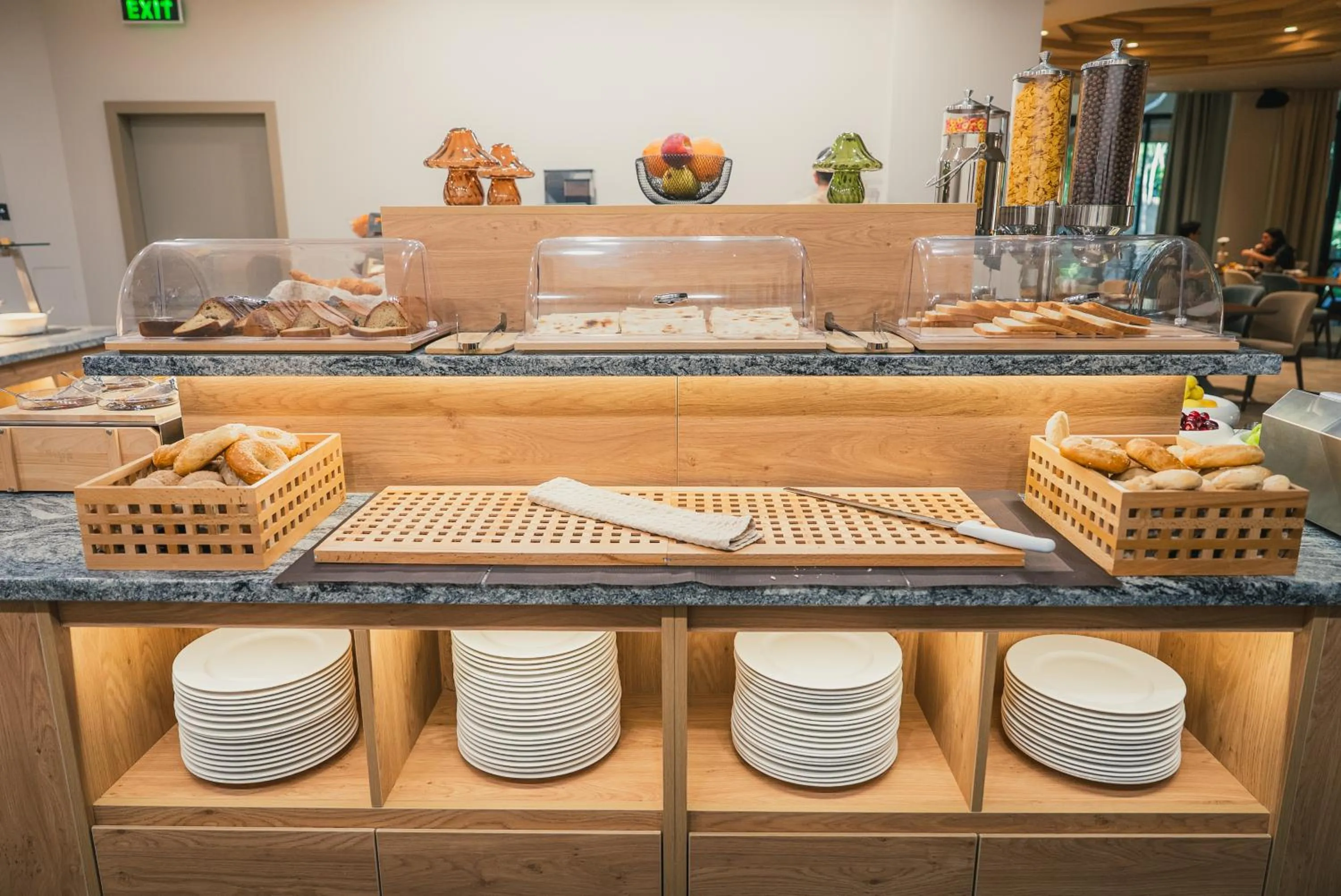 Buffet breakfast in Red Bridge Yerevan