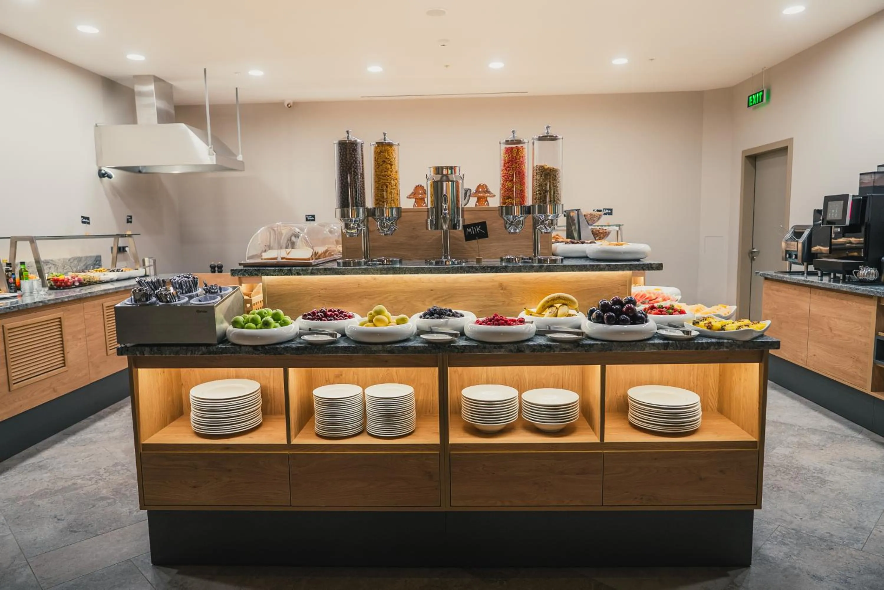 Buffet breakfast in Red Bridge Yerevan