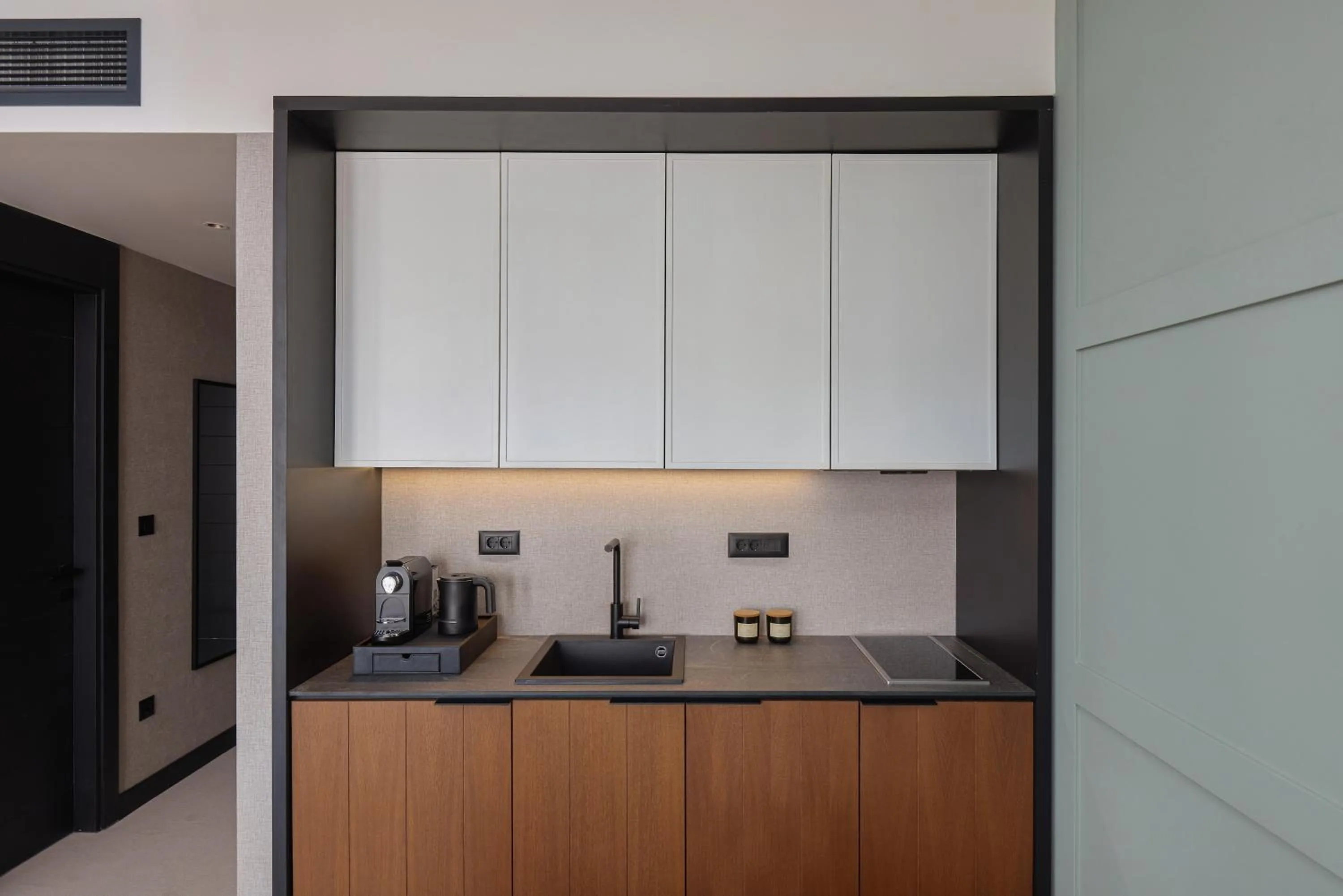 kitchen in Wulfenia Hotel & Spa