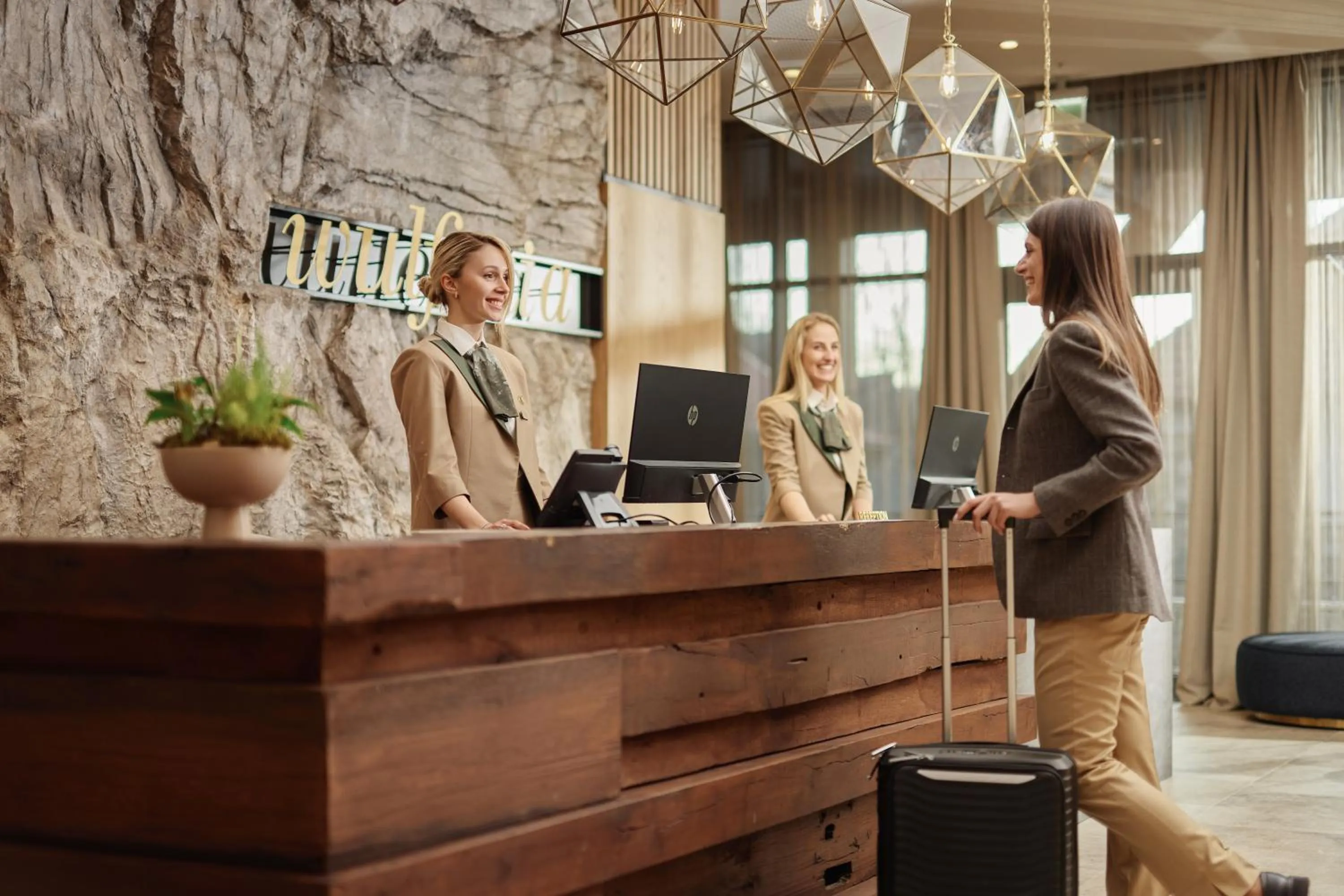 Lobby or reception in Wulfenia Hotel & Spa