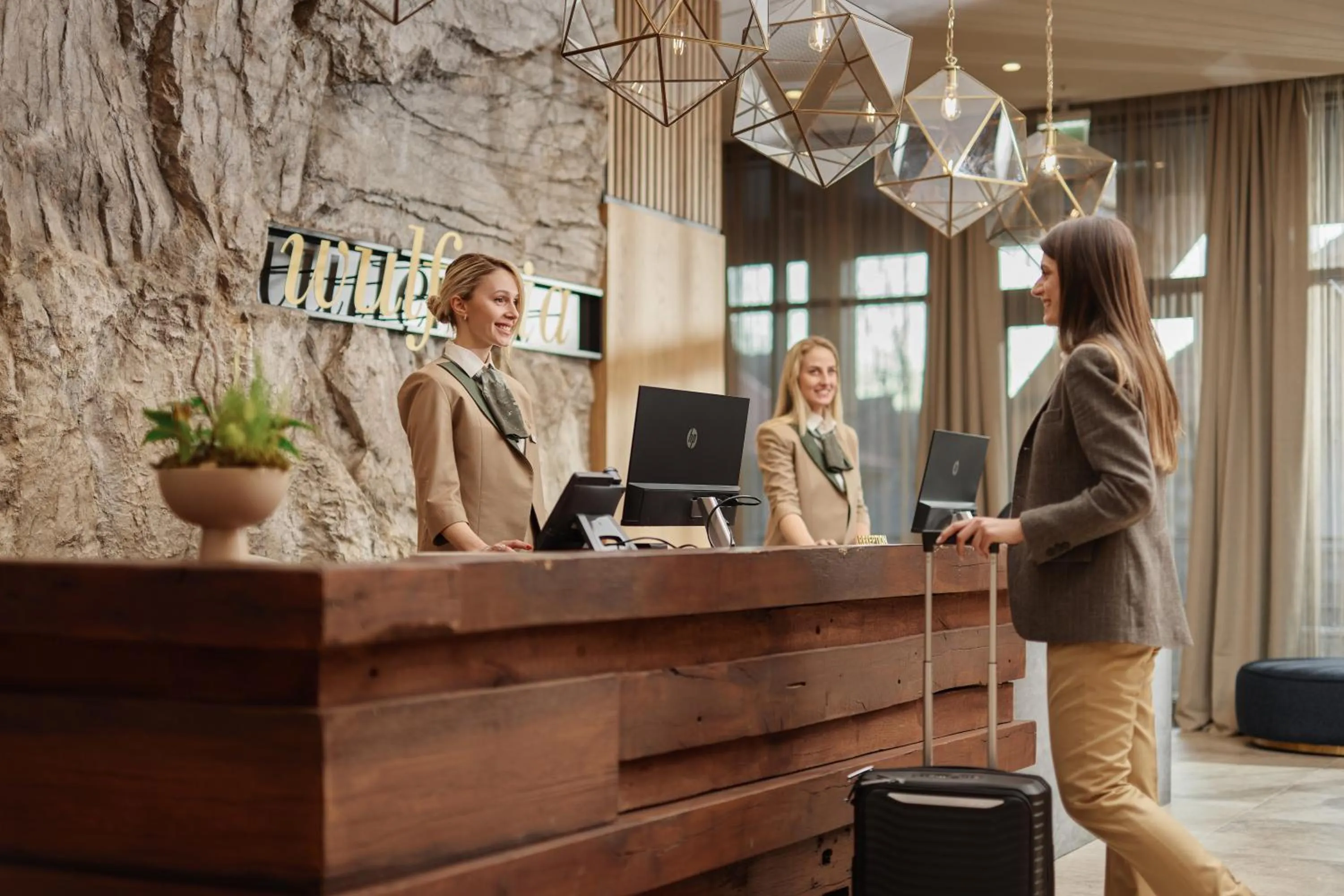 Lobby or reception in Wulfenia Hotel & Spa