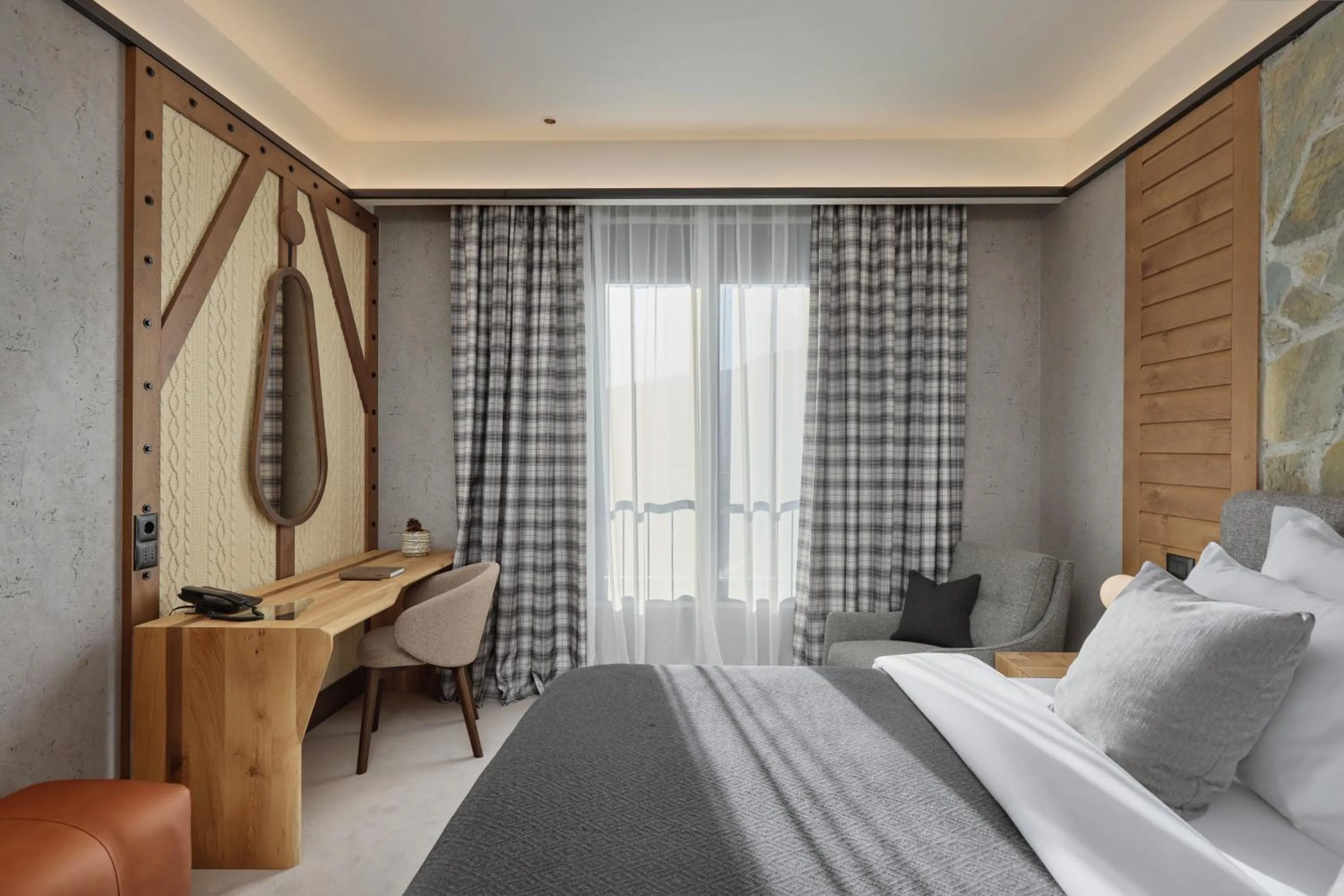 Photo of the whole room, Bed in Wulfenia Hotel & Spa