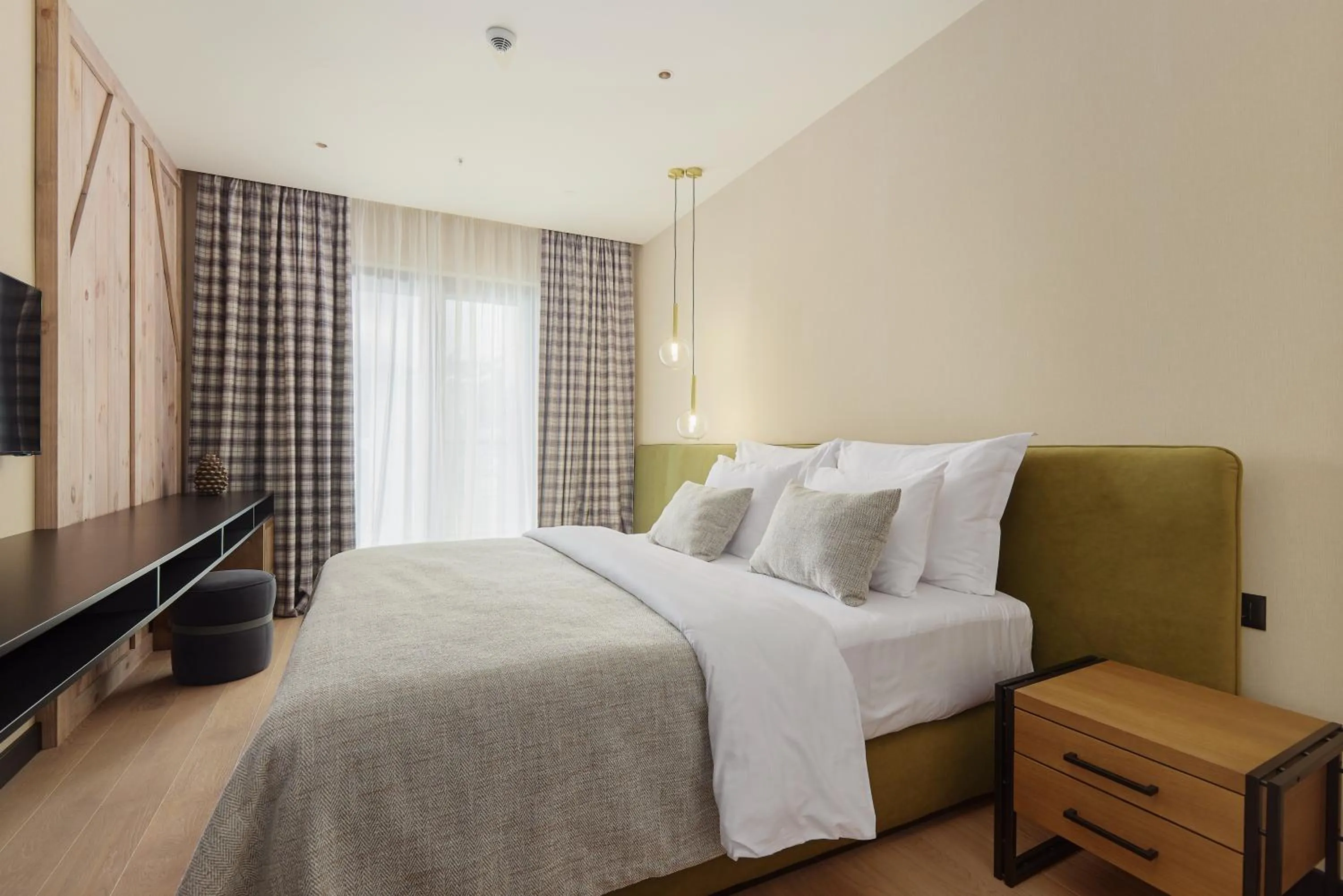 Bed in Wulfenia Hotel & Spa