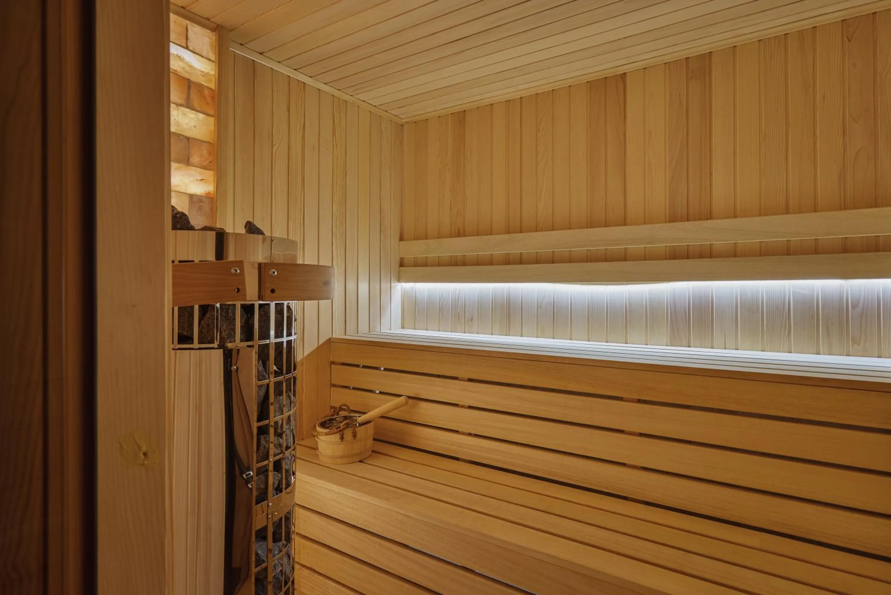 Sauna in Wulfenia Hotel & Spa