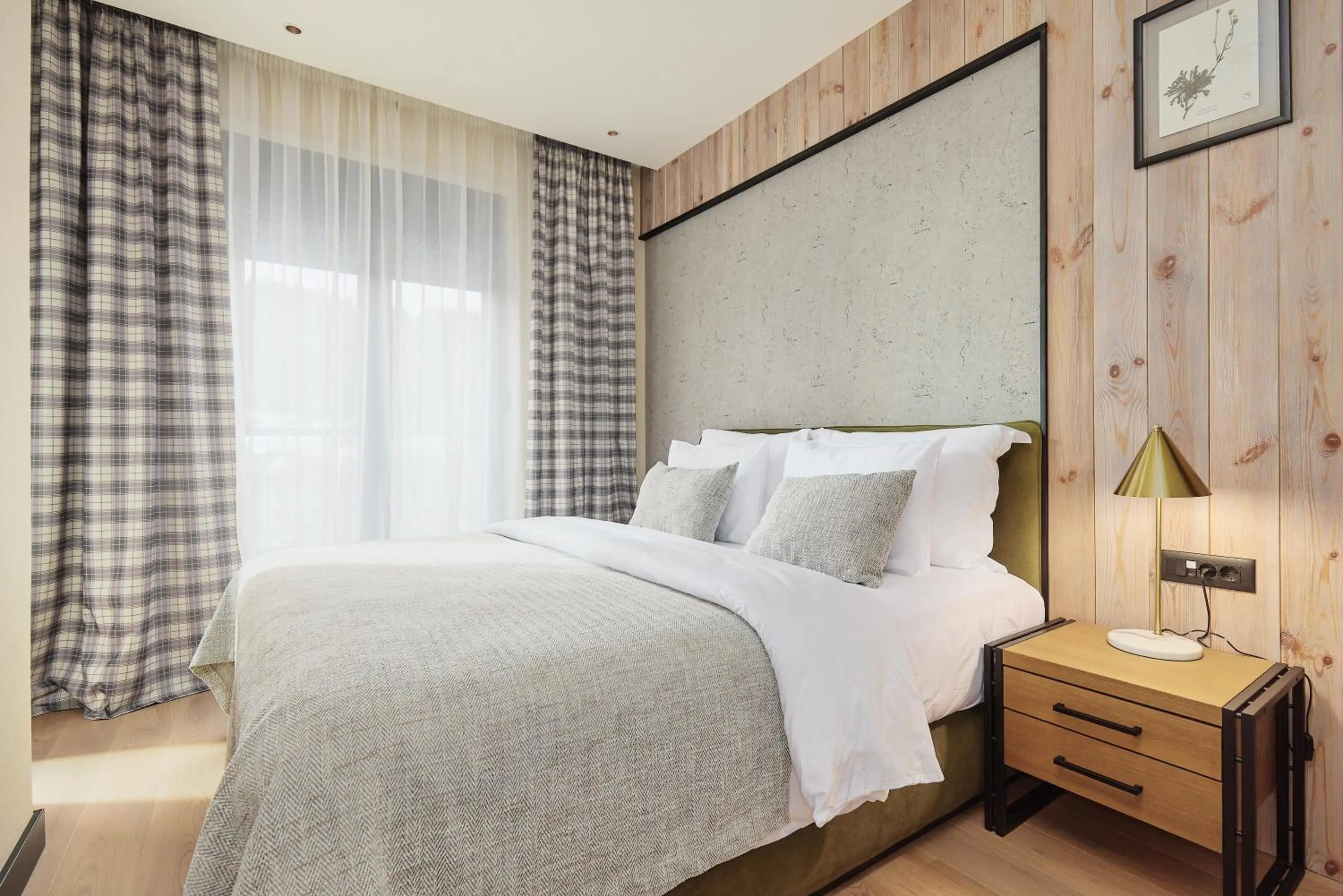 Bed in Wulfenia Hotel & Spa