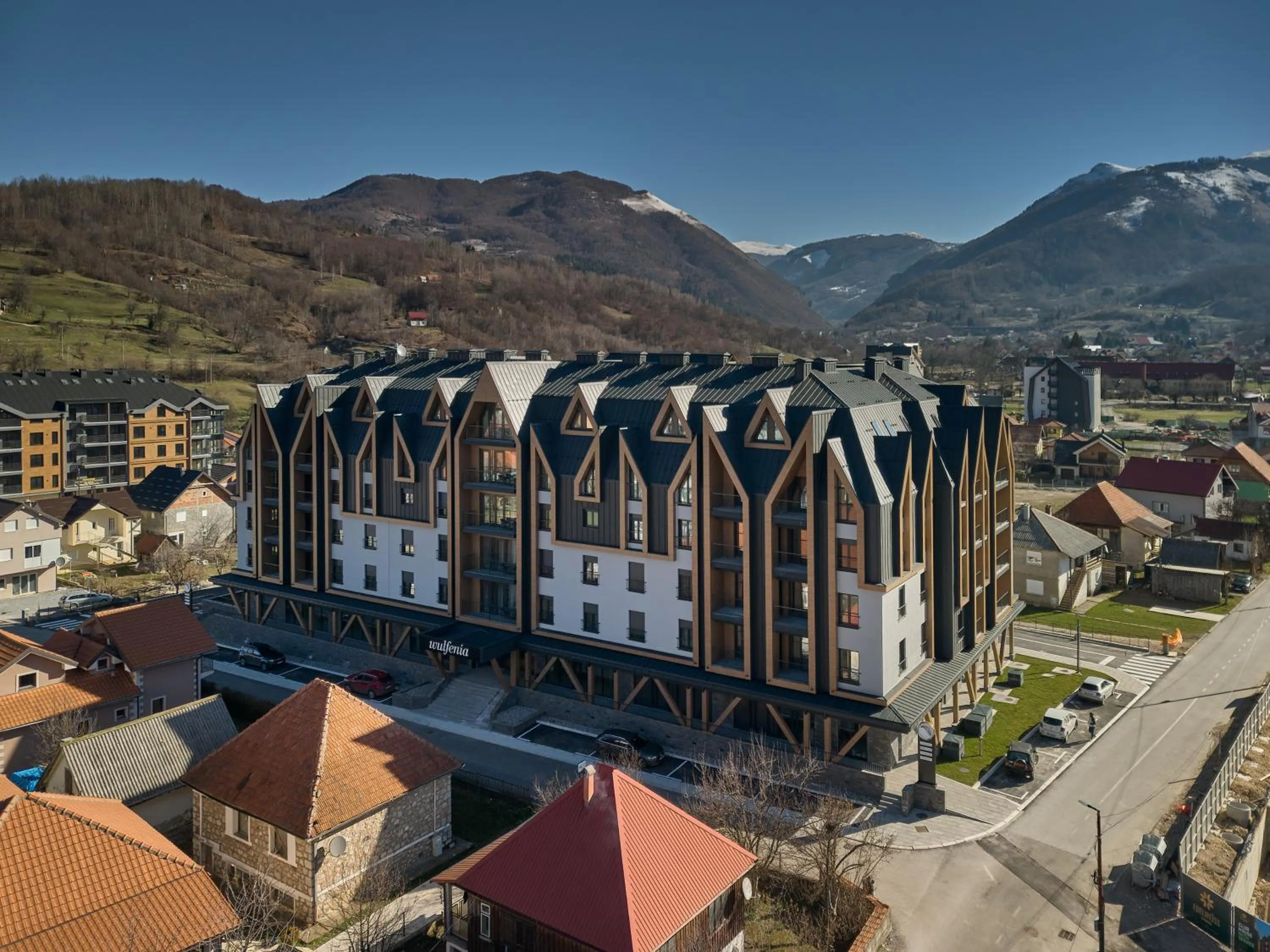 Property building in Wulfenia Hotel & Spa