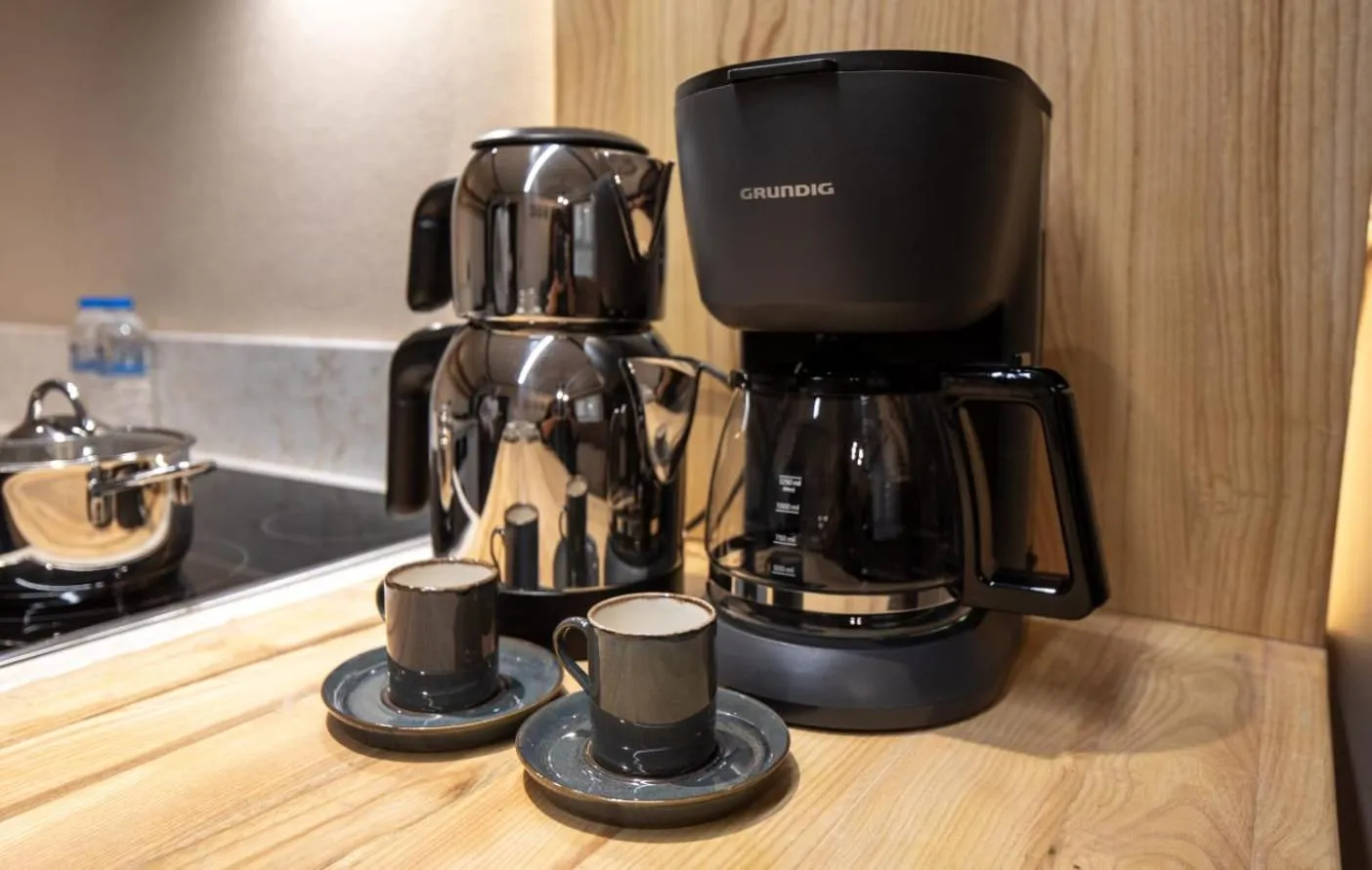 Coffee/tea facilities in Şişli Family Time Suites