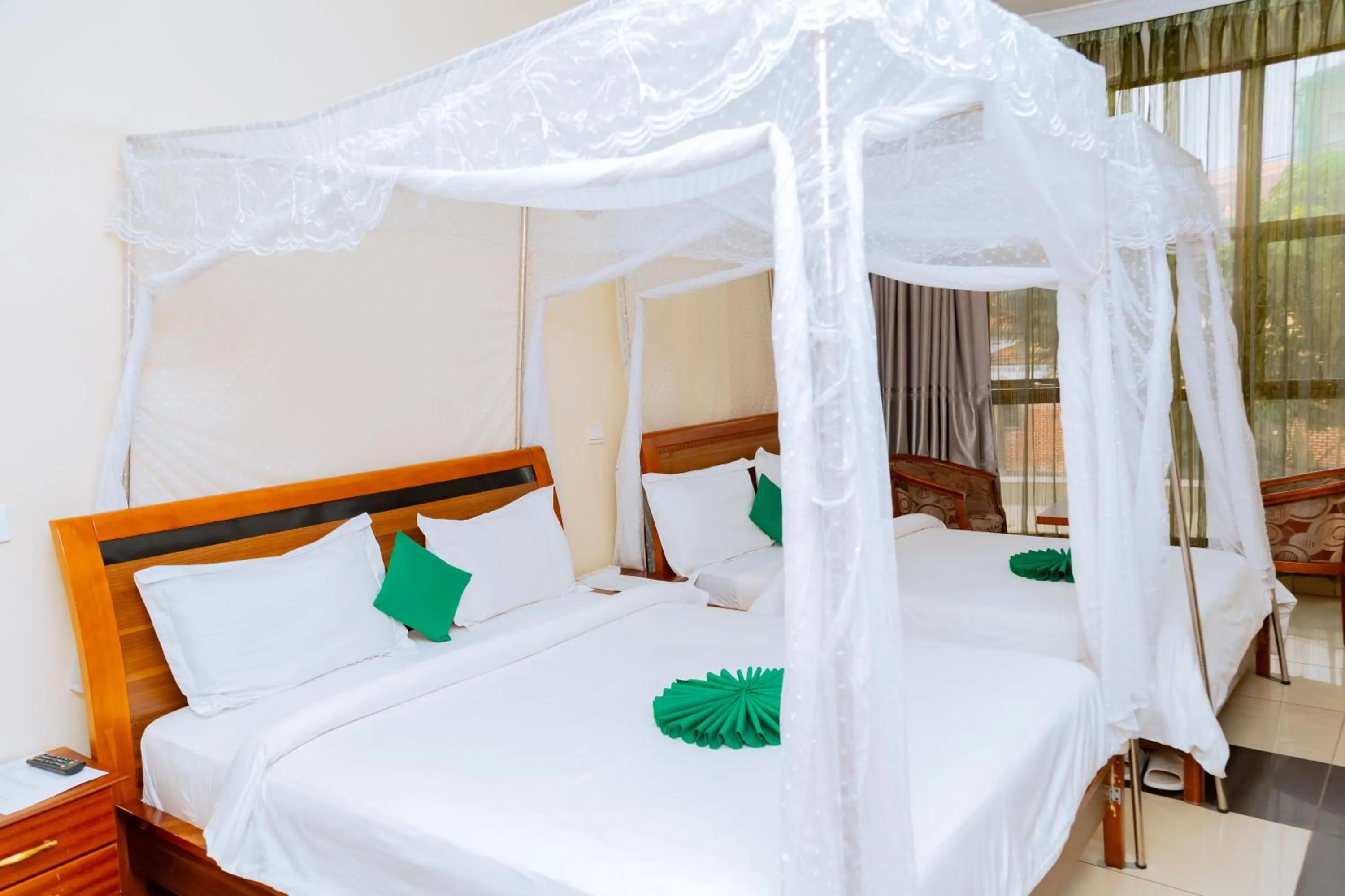 Bed in Five to Five Hotel