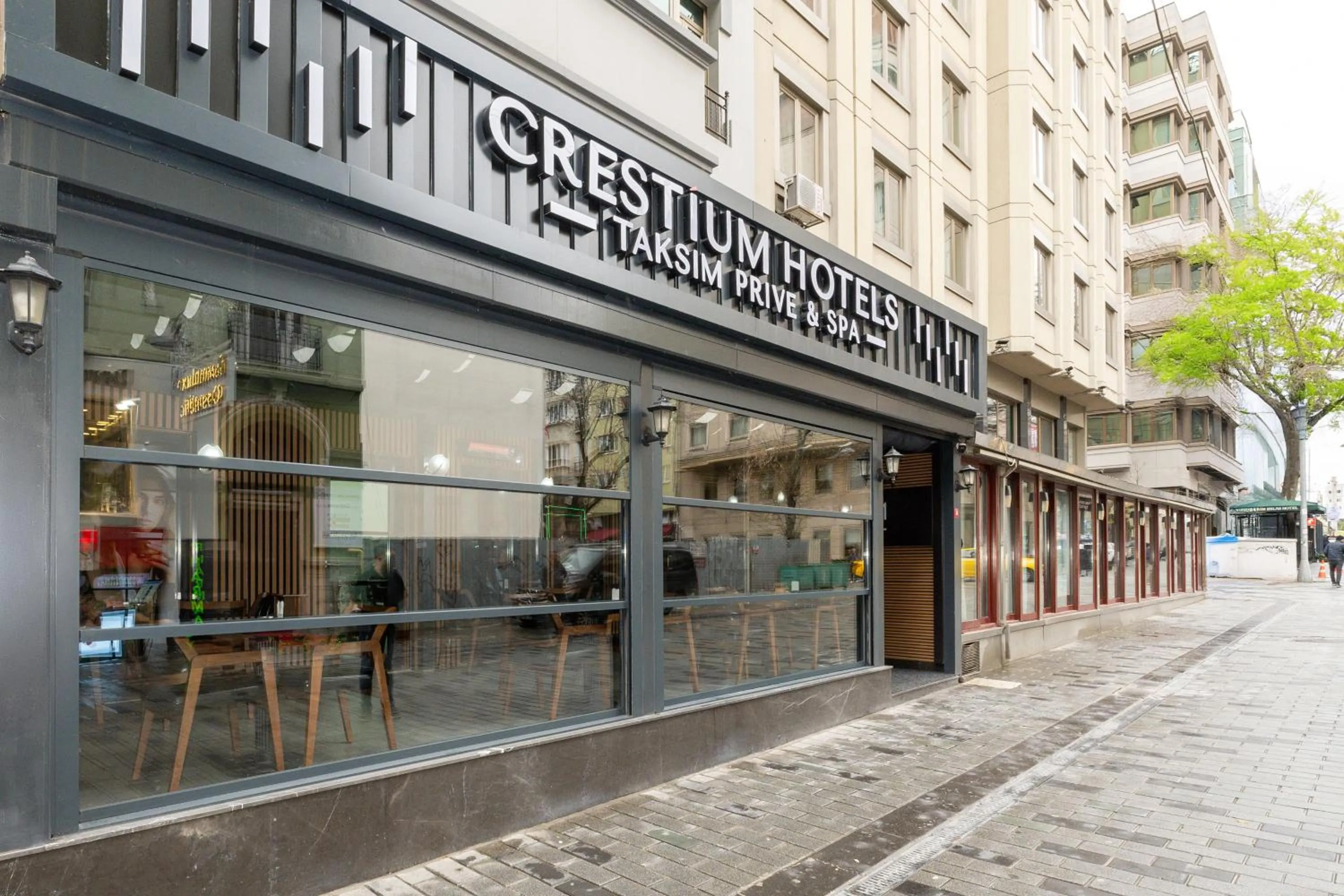 Text overlay in Crestium Taksim Prive & Spa