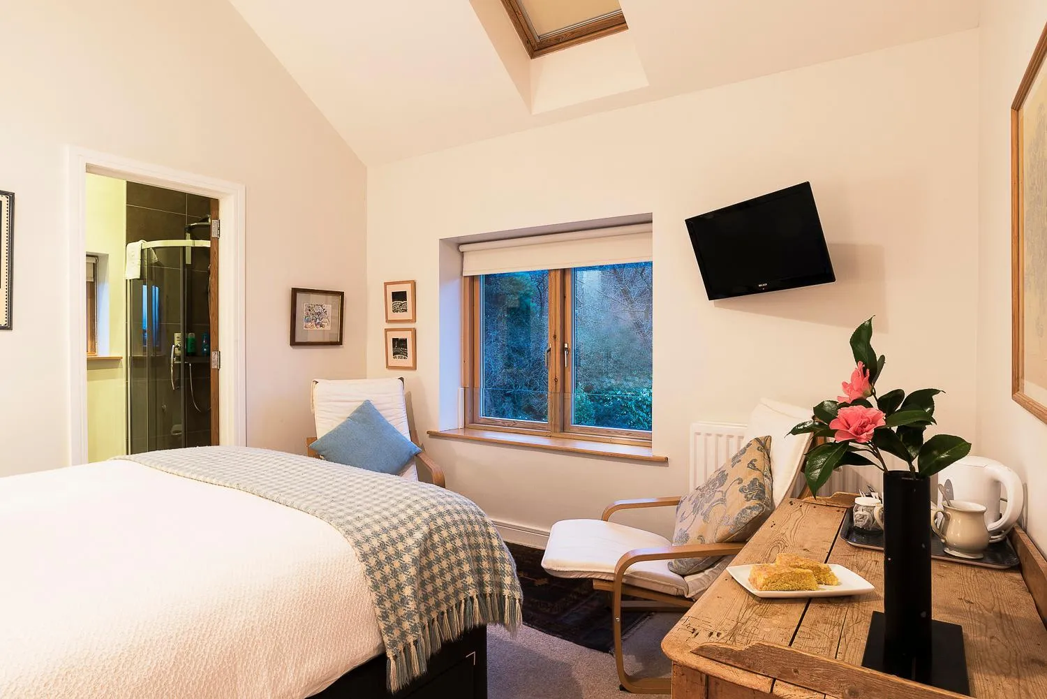 Bed in Cherryhill Lodge