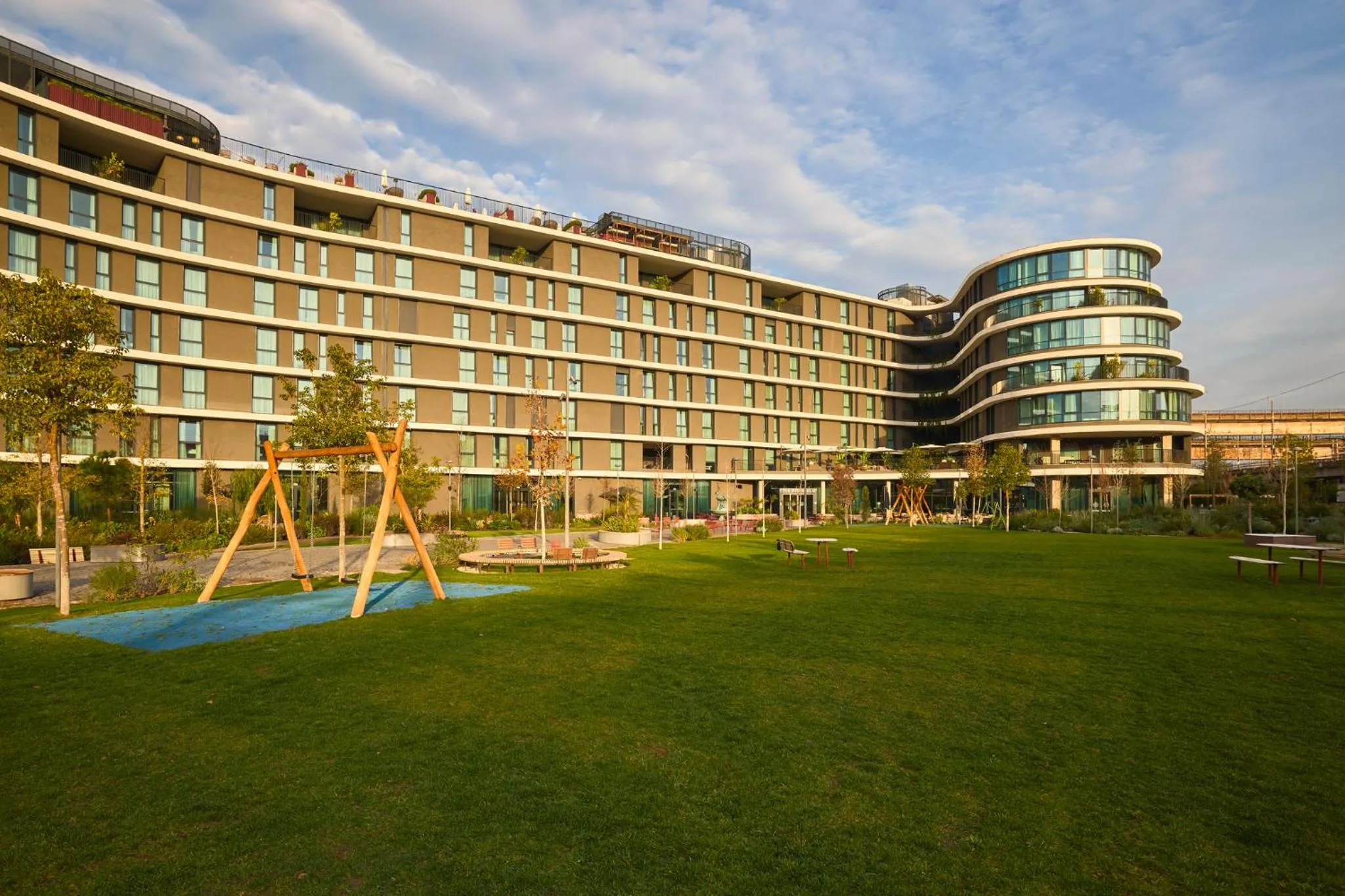 Garden in The Social Hub Rome