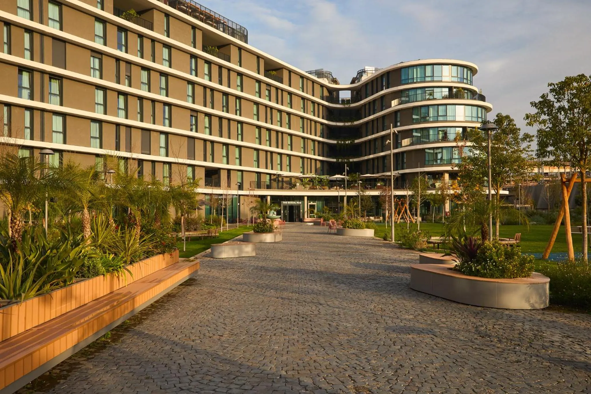 Facade/entrance in The Social Hub Rome