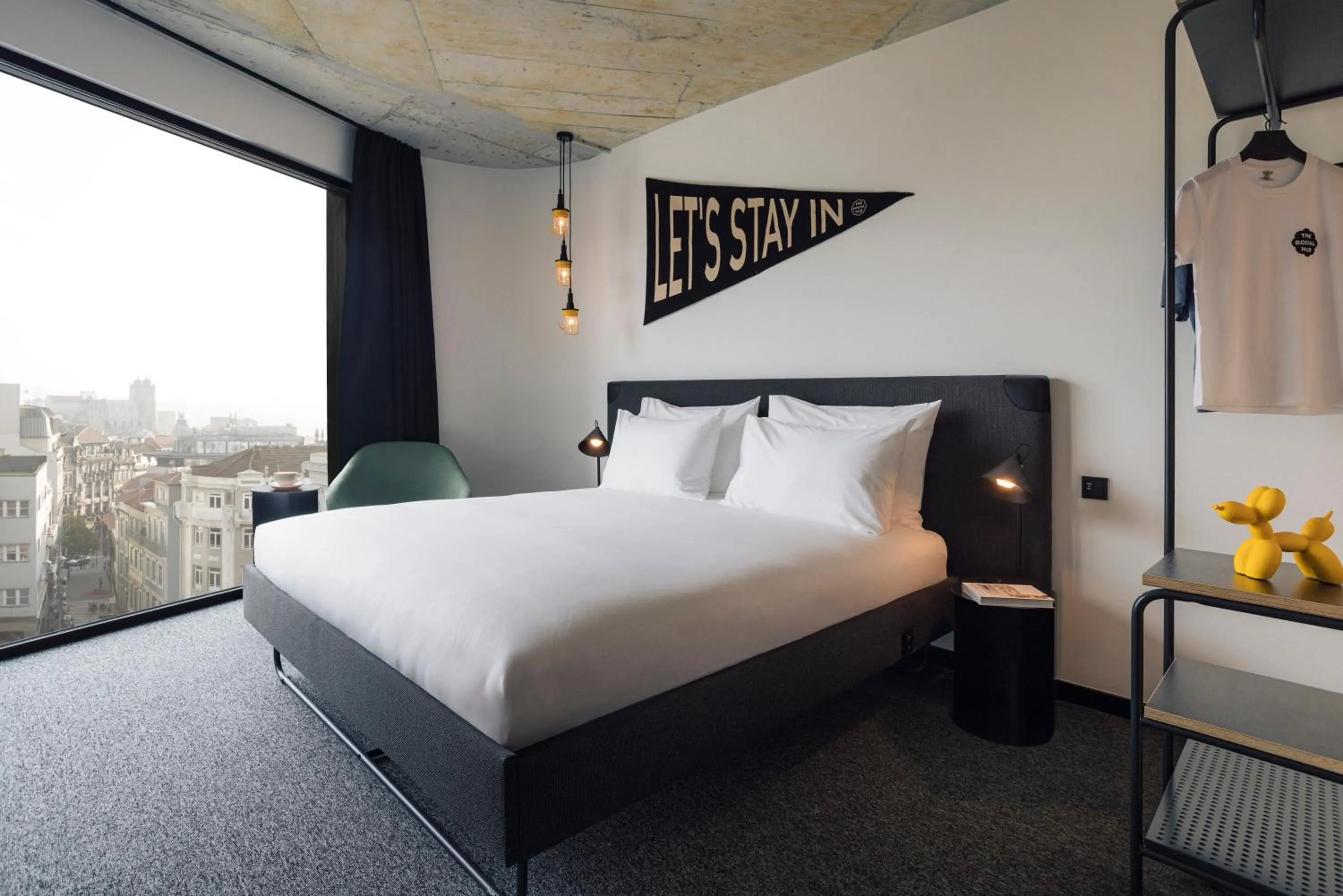 Bed in The Social Hub Porto