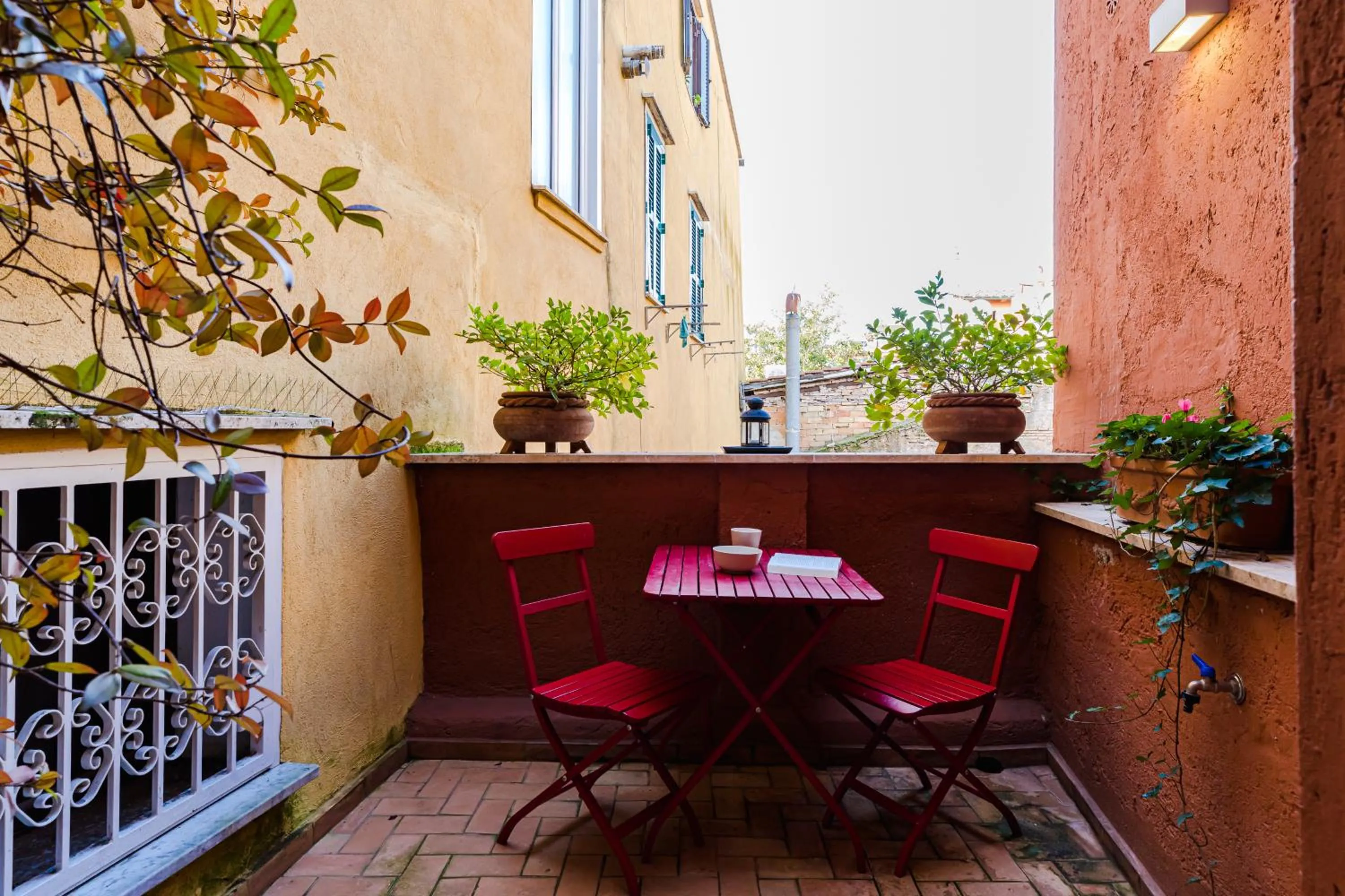 Balcony/Terrace in Residenza del Cedro
