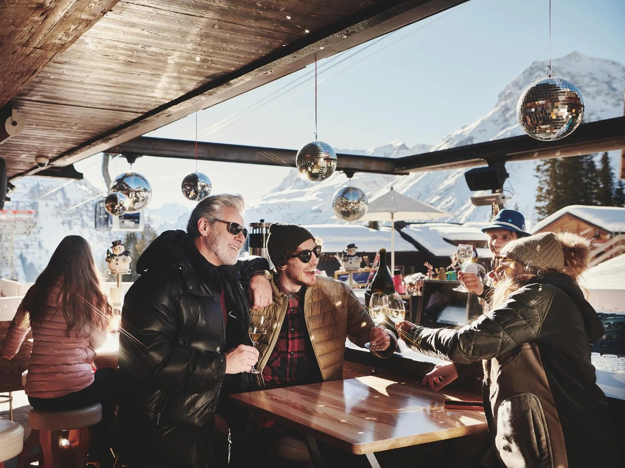 Winter in Burg Hotel Oberlech
