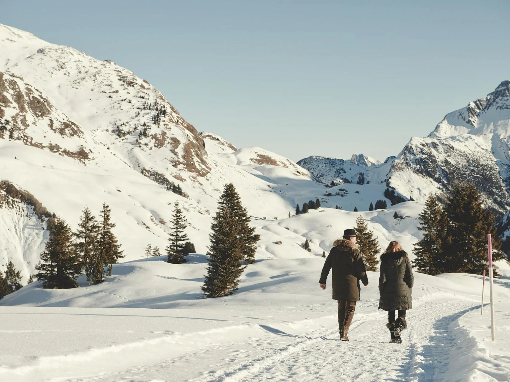 Winter in Burg Hotel Oberlech