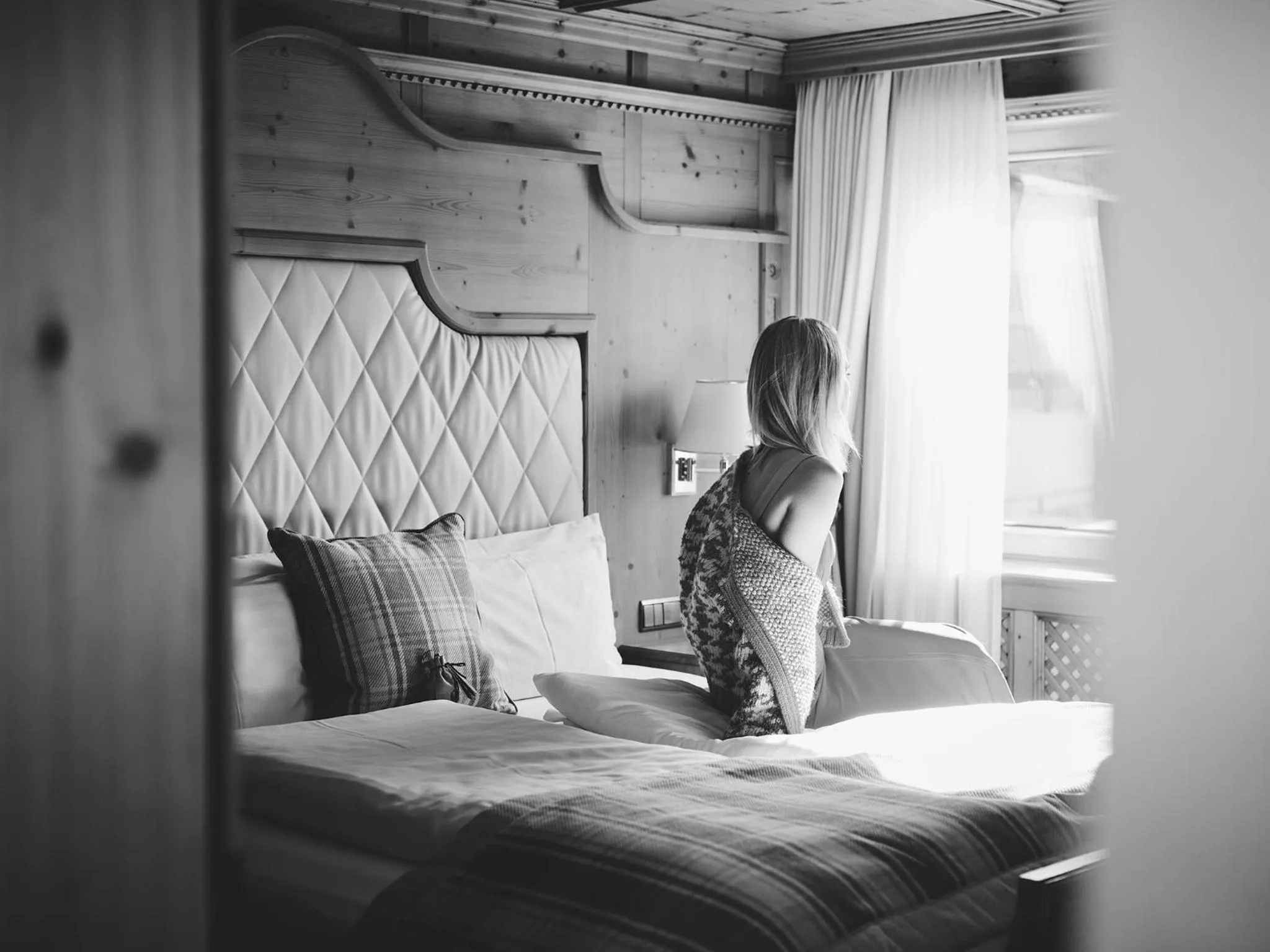 Photo of the whole room, Bed in Burg Hotel Oberlech