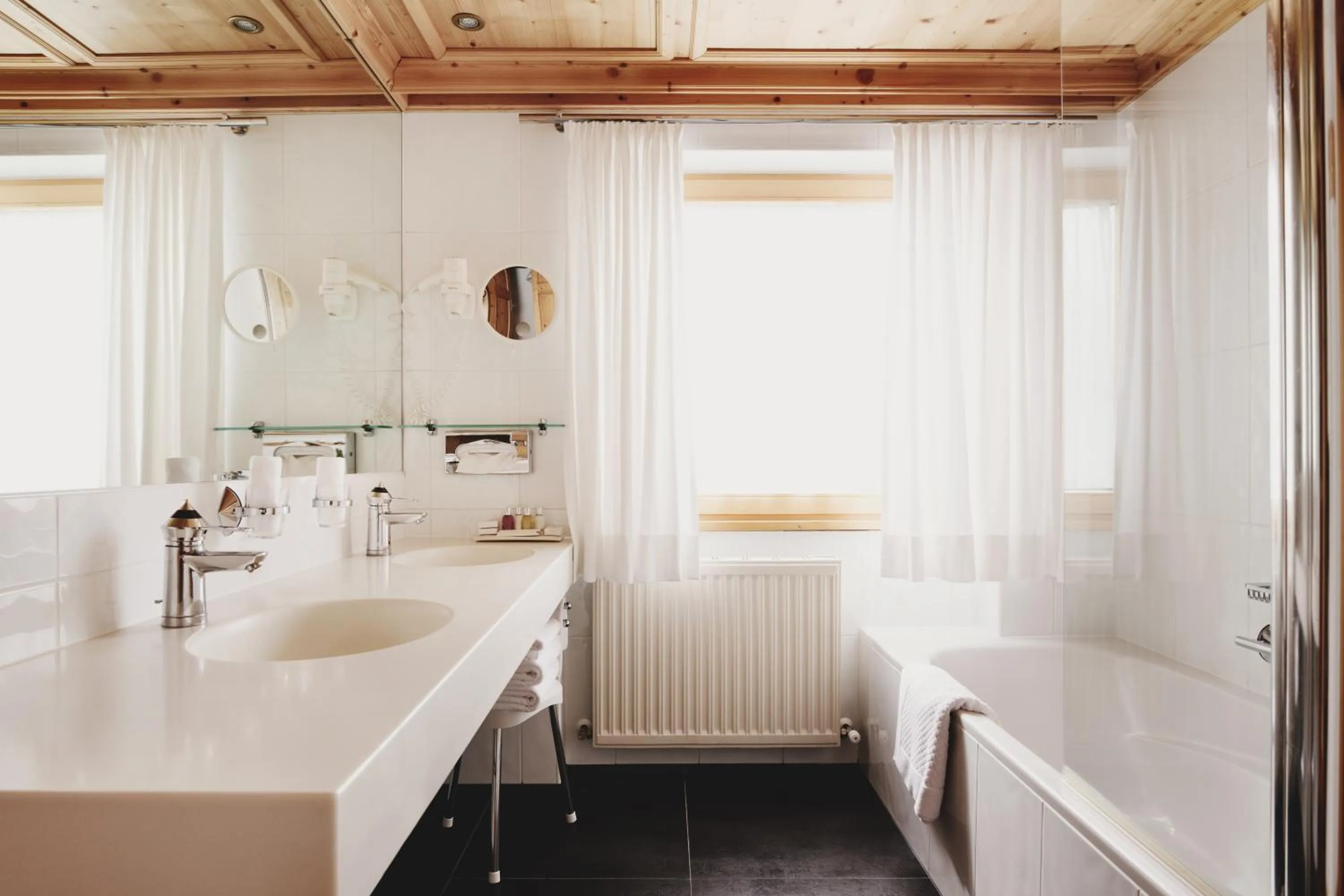 Bathroom in Burg Hotel Oberlech