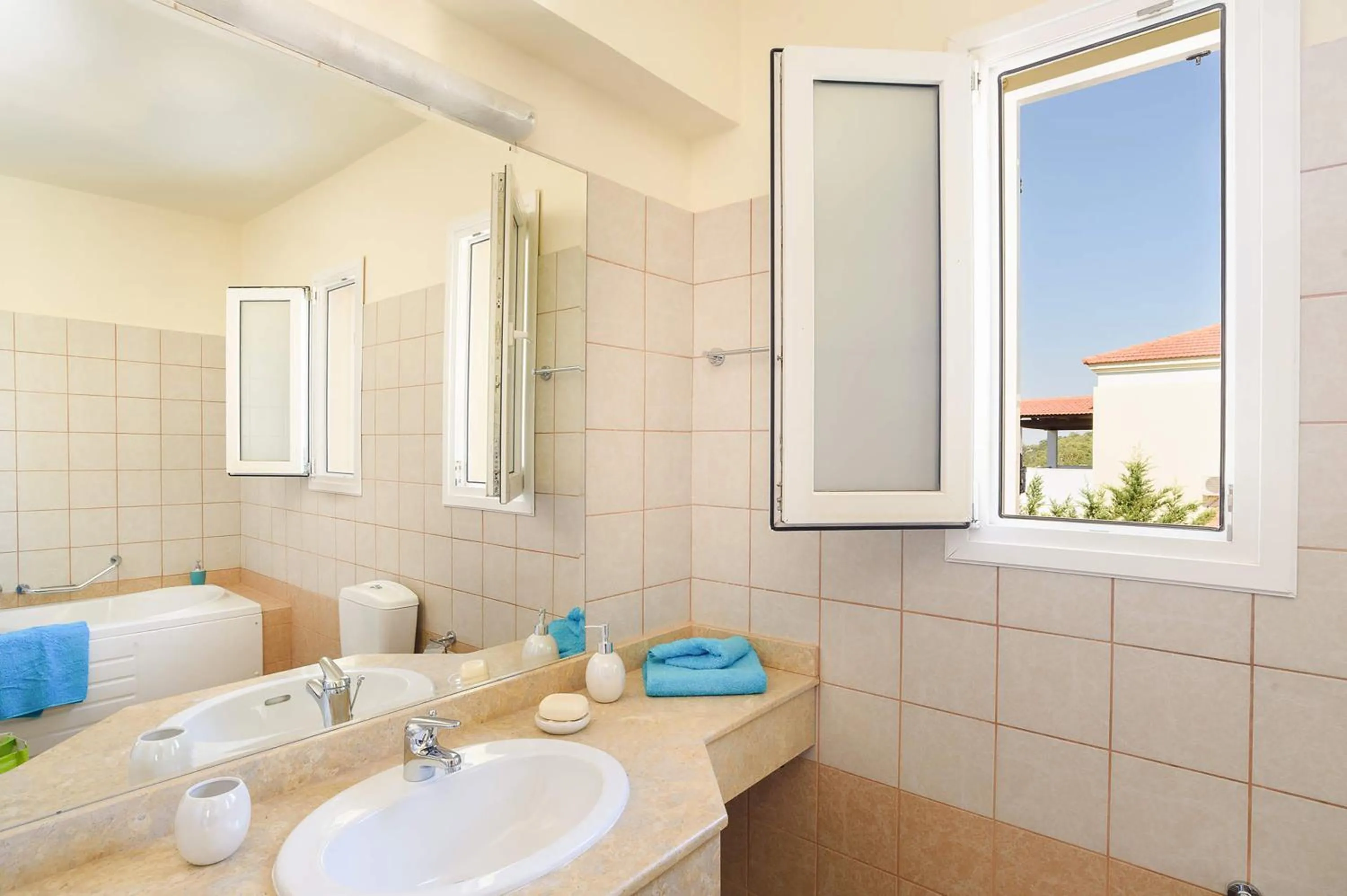 Bathroom in Seven Springs Villas