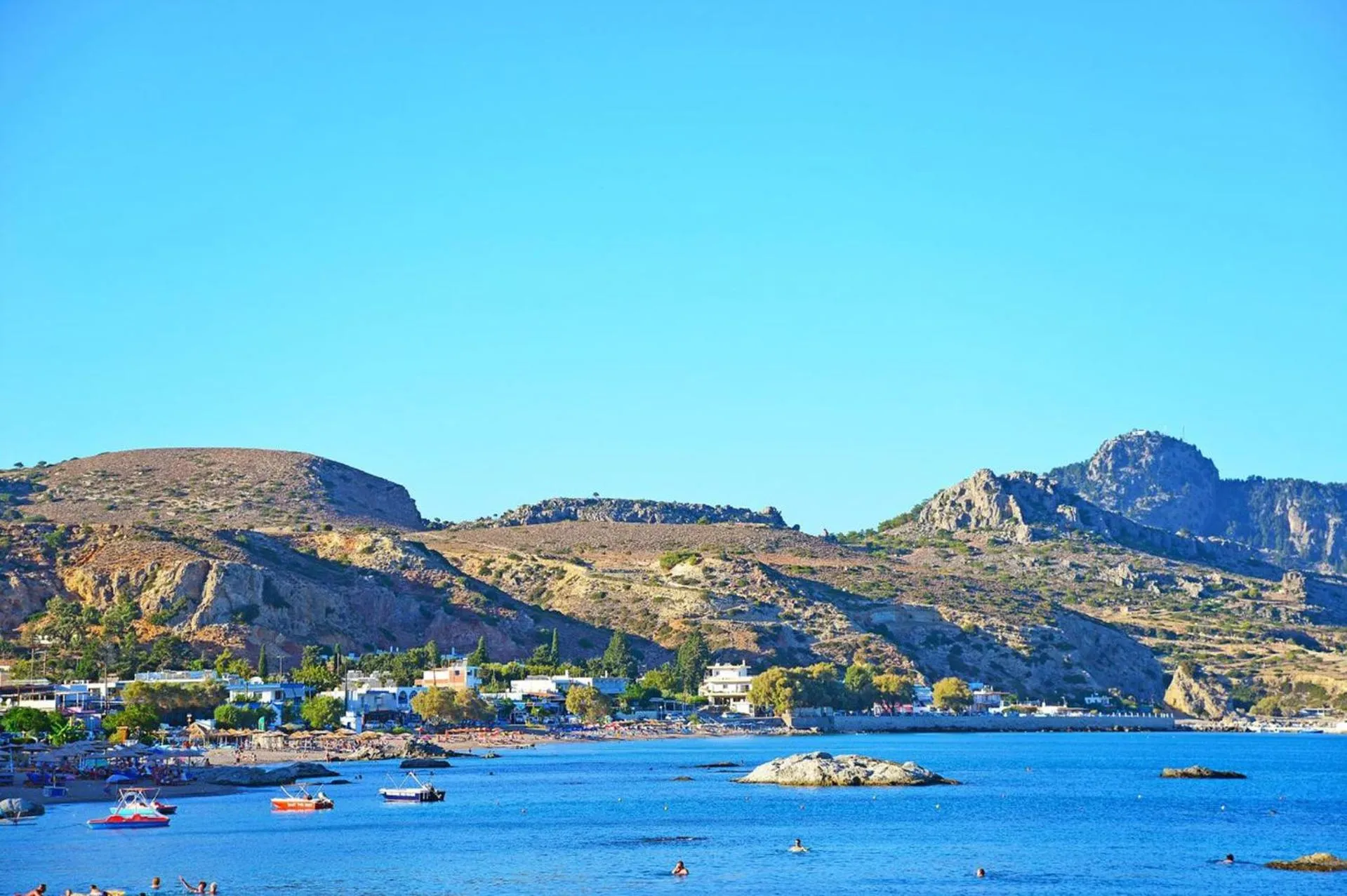 Natural landscape in Seven Springs Villas