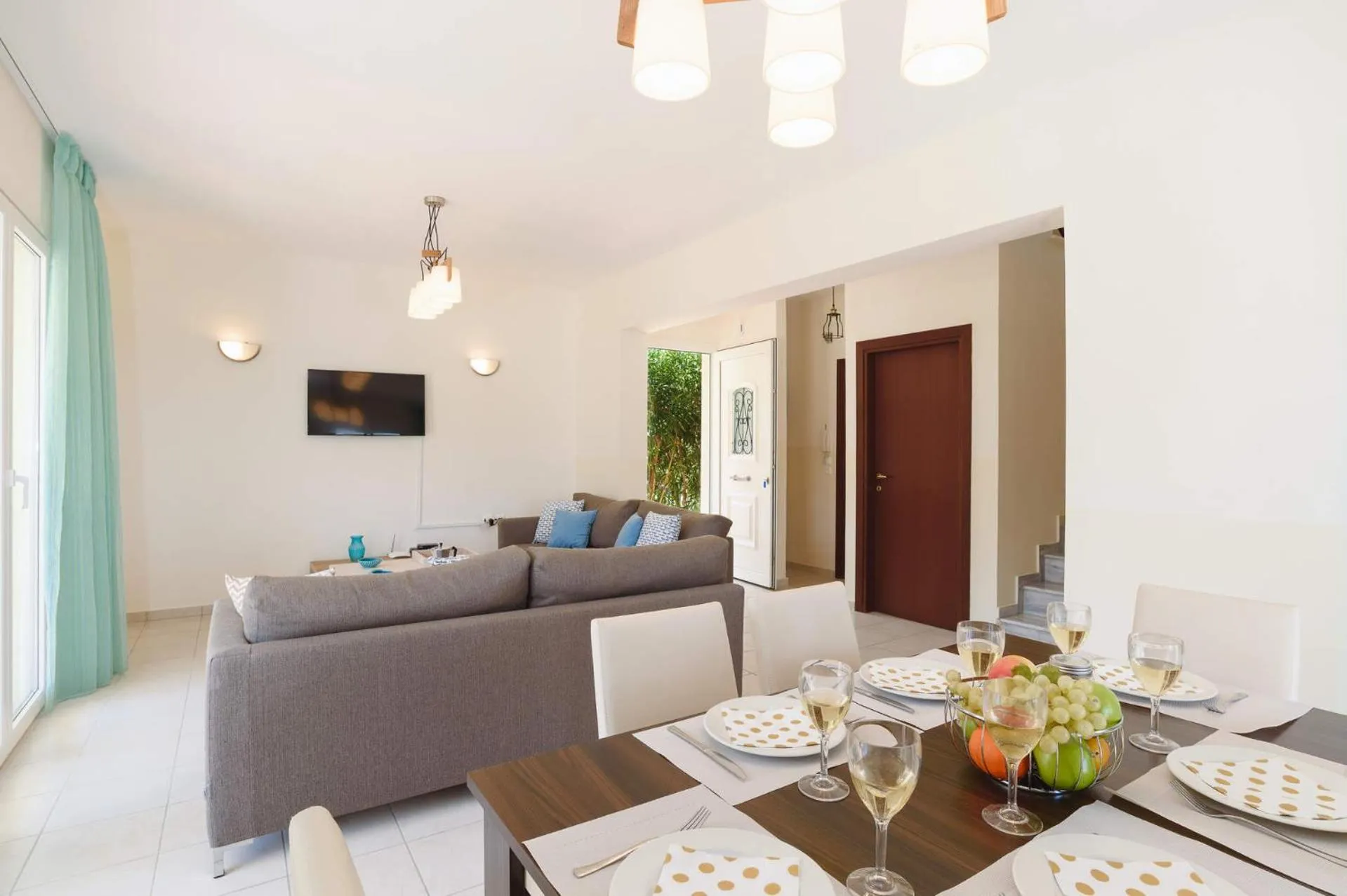 Living room in Seven Springs Villas