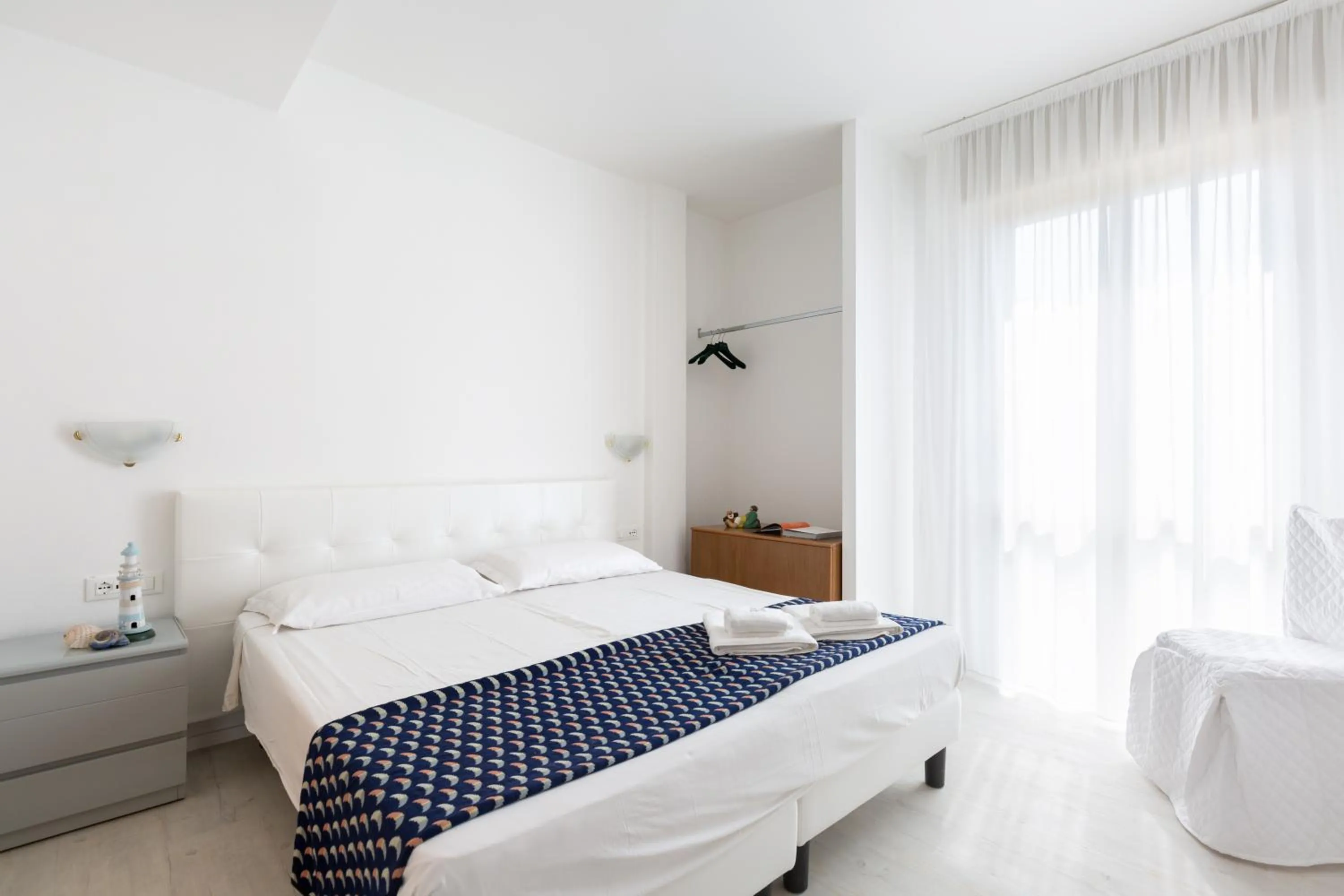 Bedroom, Bed in Hotel Cavallino Bianco