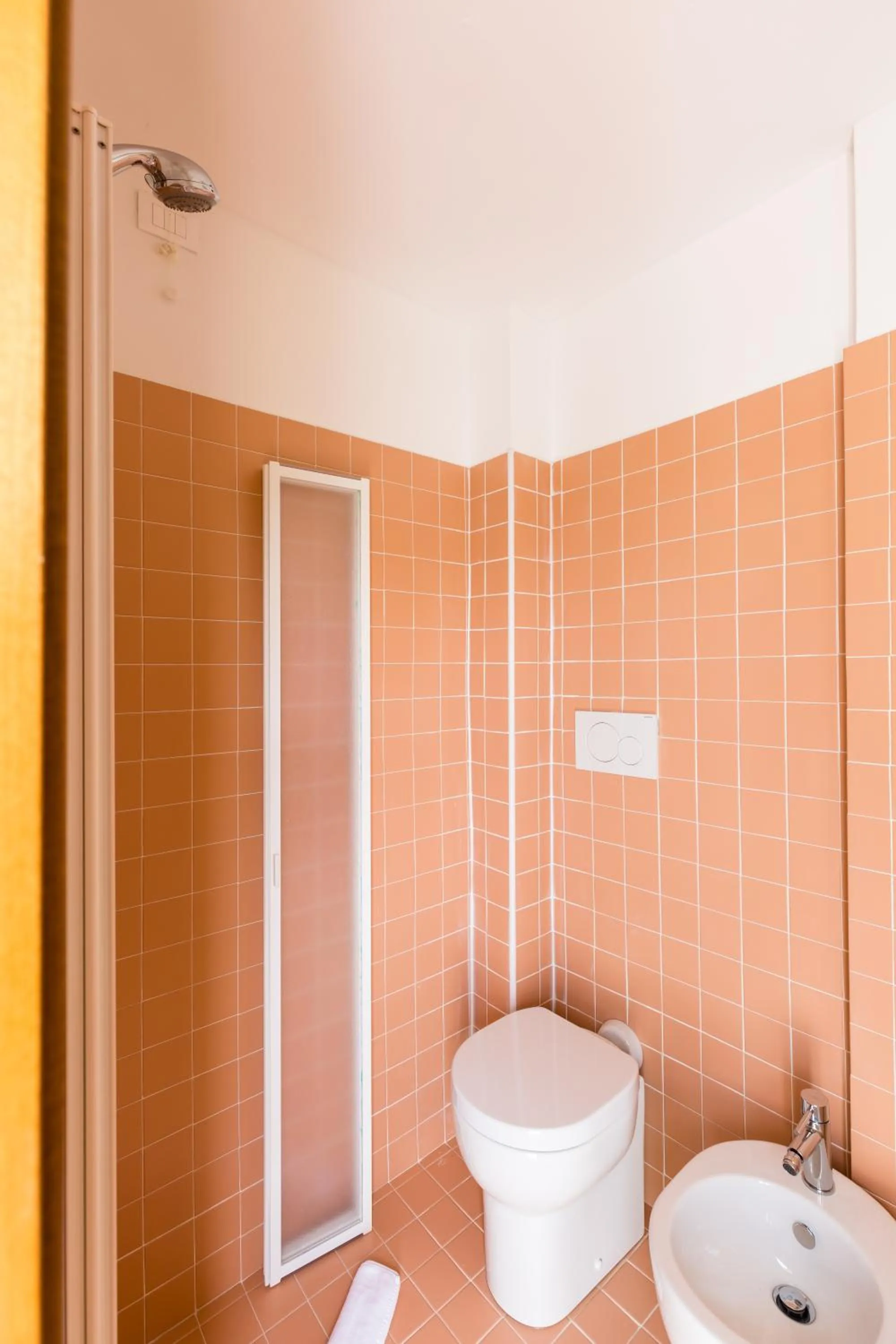 Bathroom in Hotel Cavallino Bianco