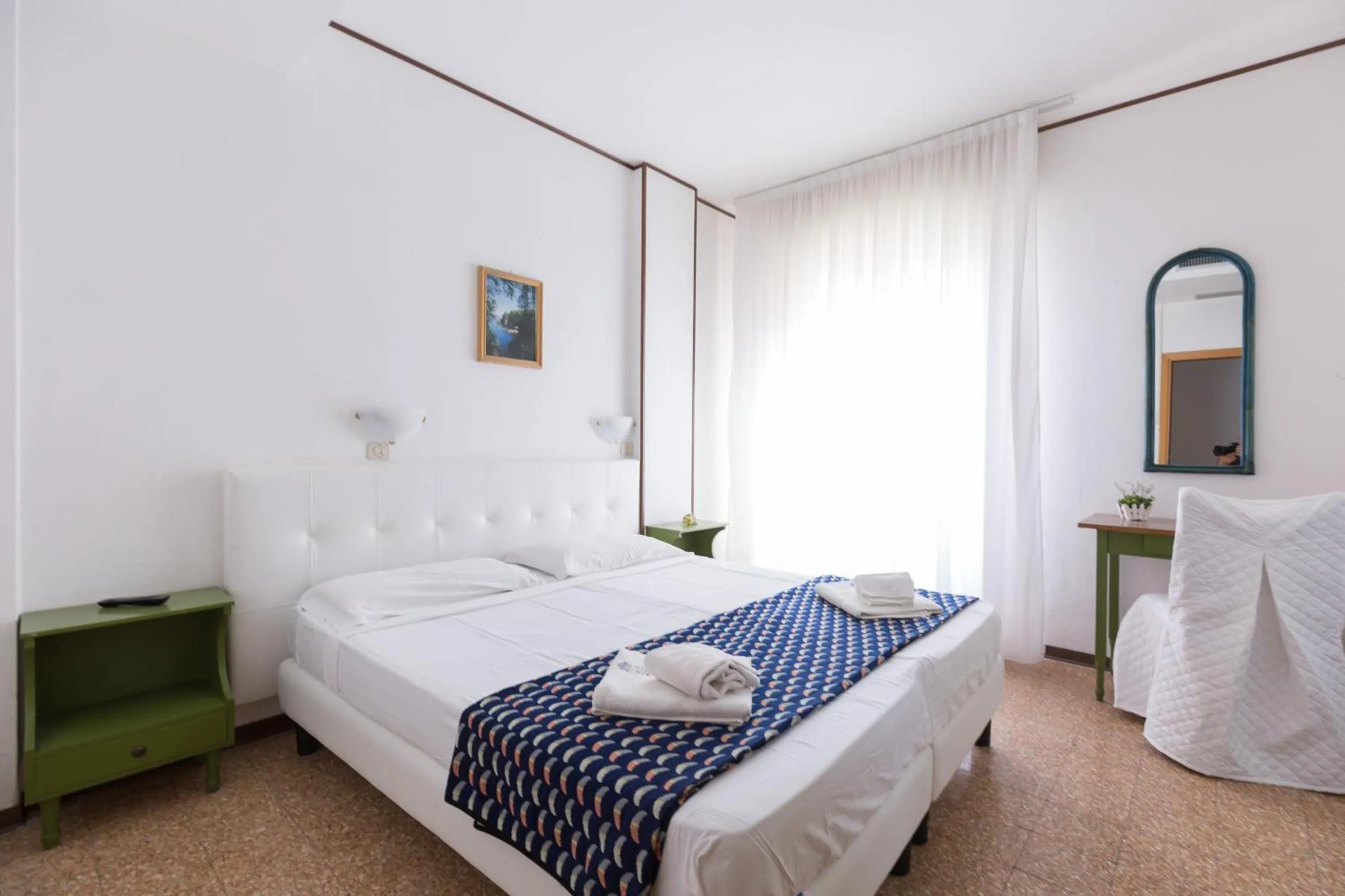 Bedroom, Bed in Hotel Cavallino Bianco