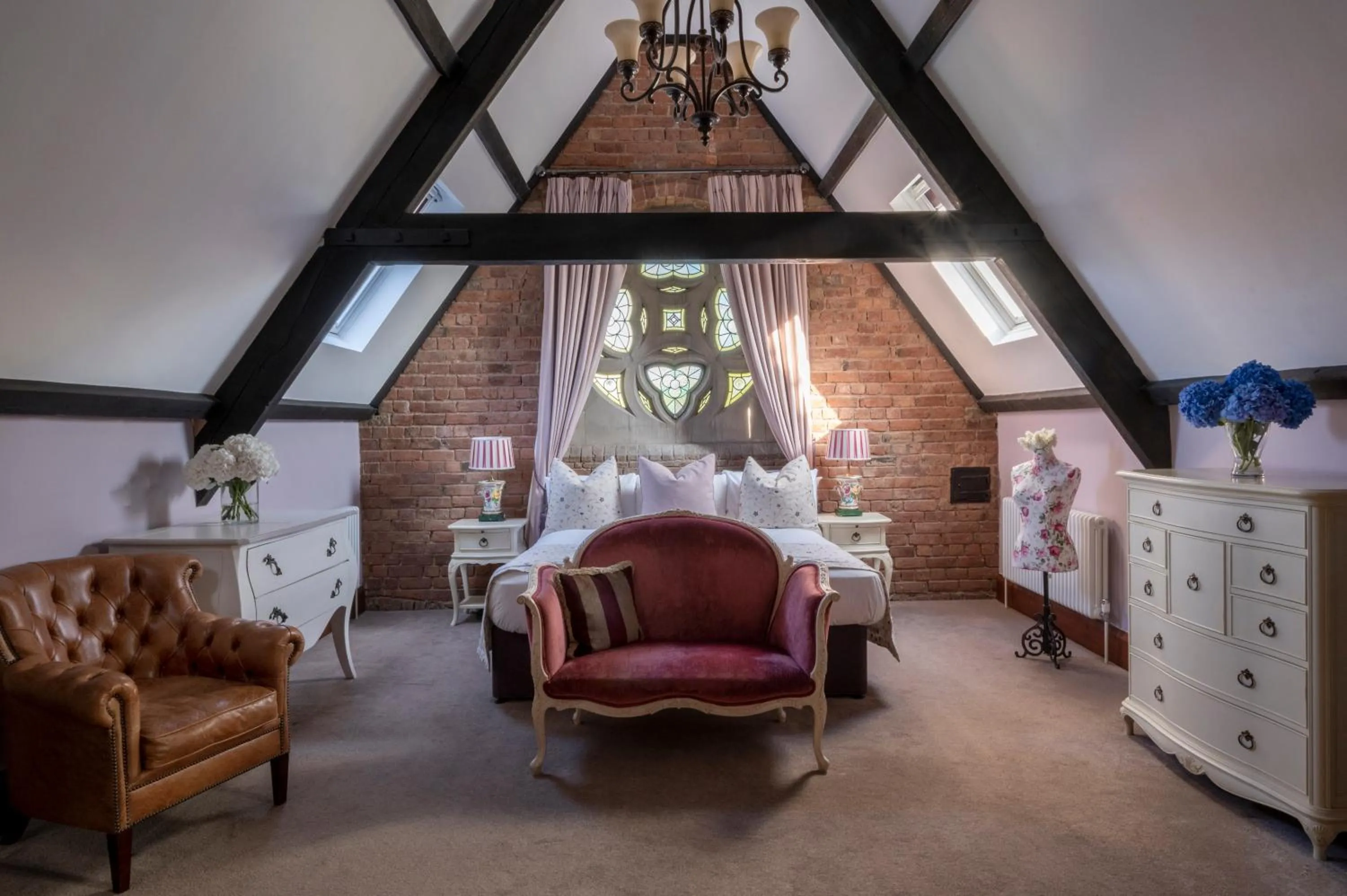 Bedroom in Stanbrook Abbey Hotel, Worcester