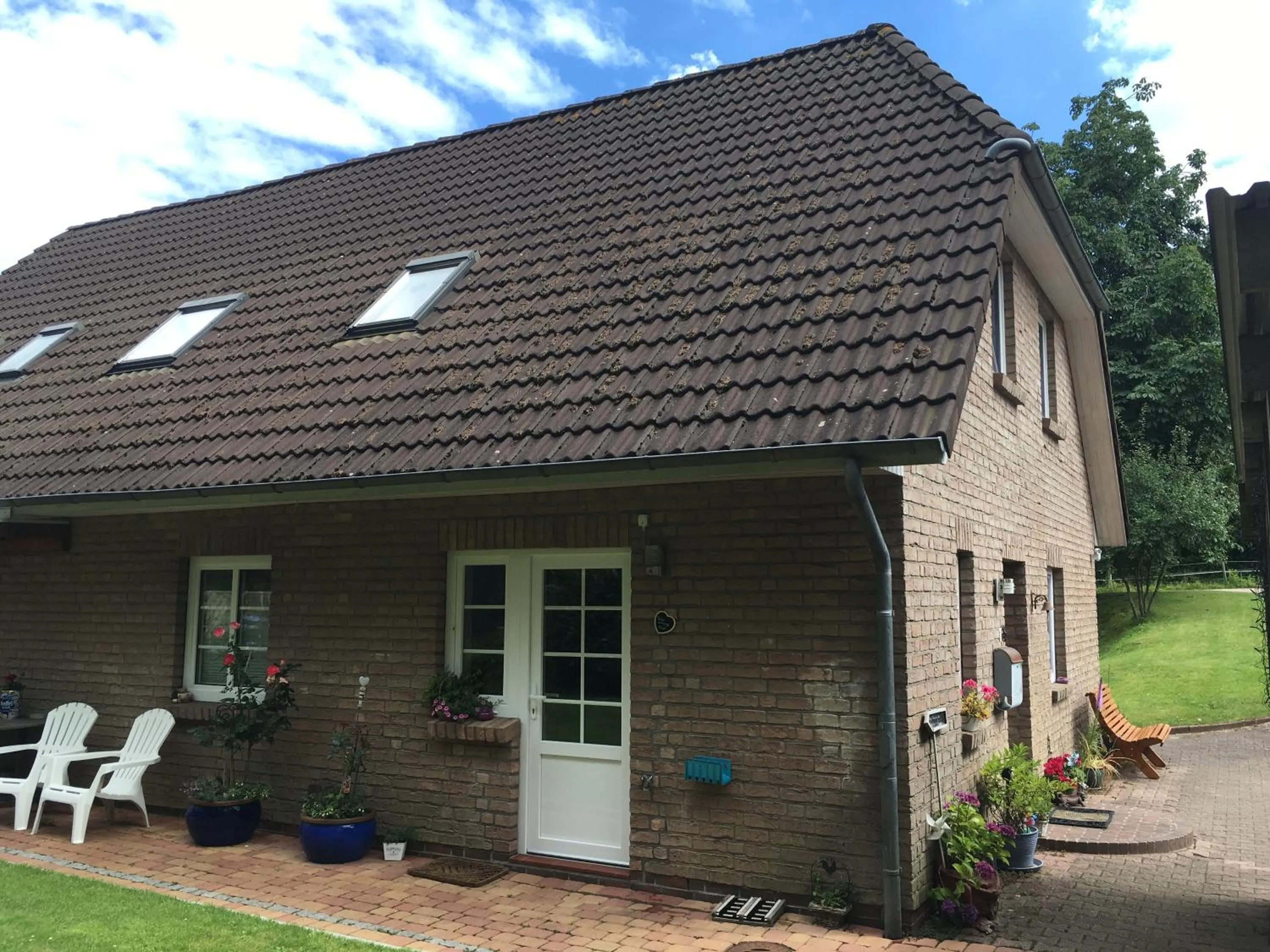 Facade/entrance in Ferienwohnung Holt