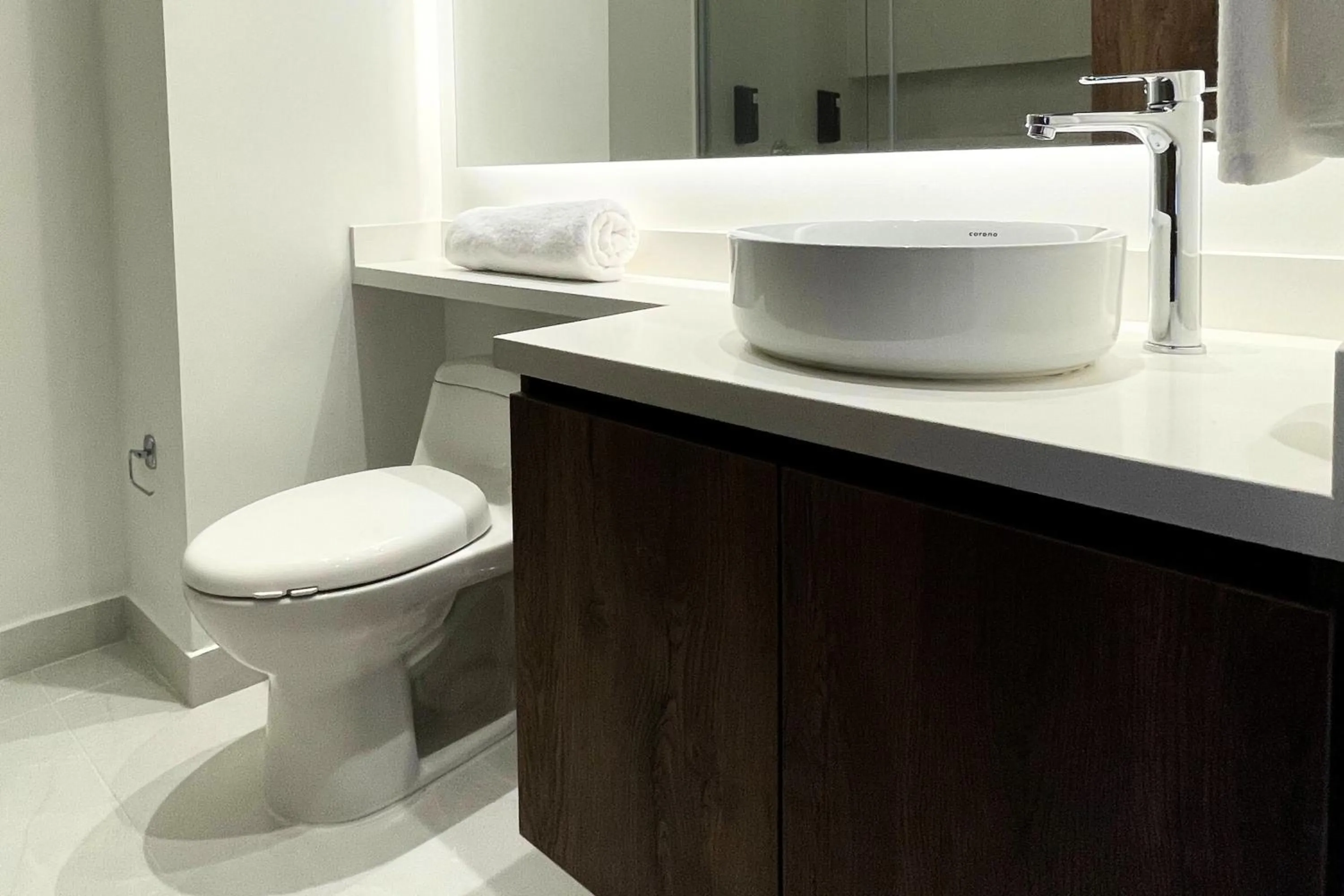 Bathroom in VOU Suites by Avia Suites