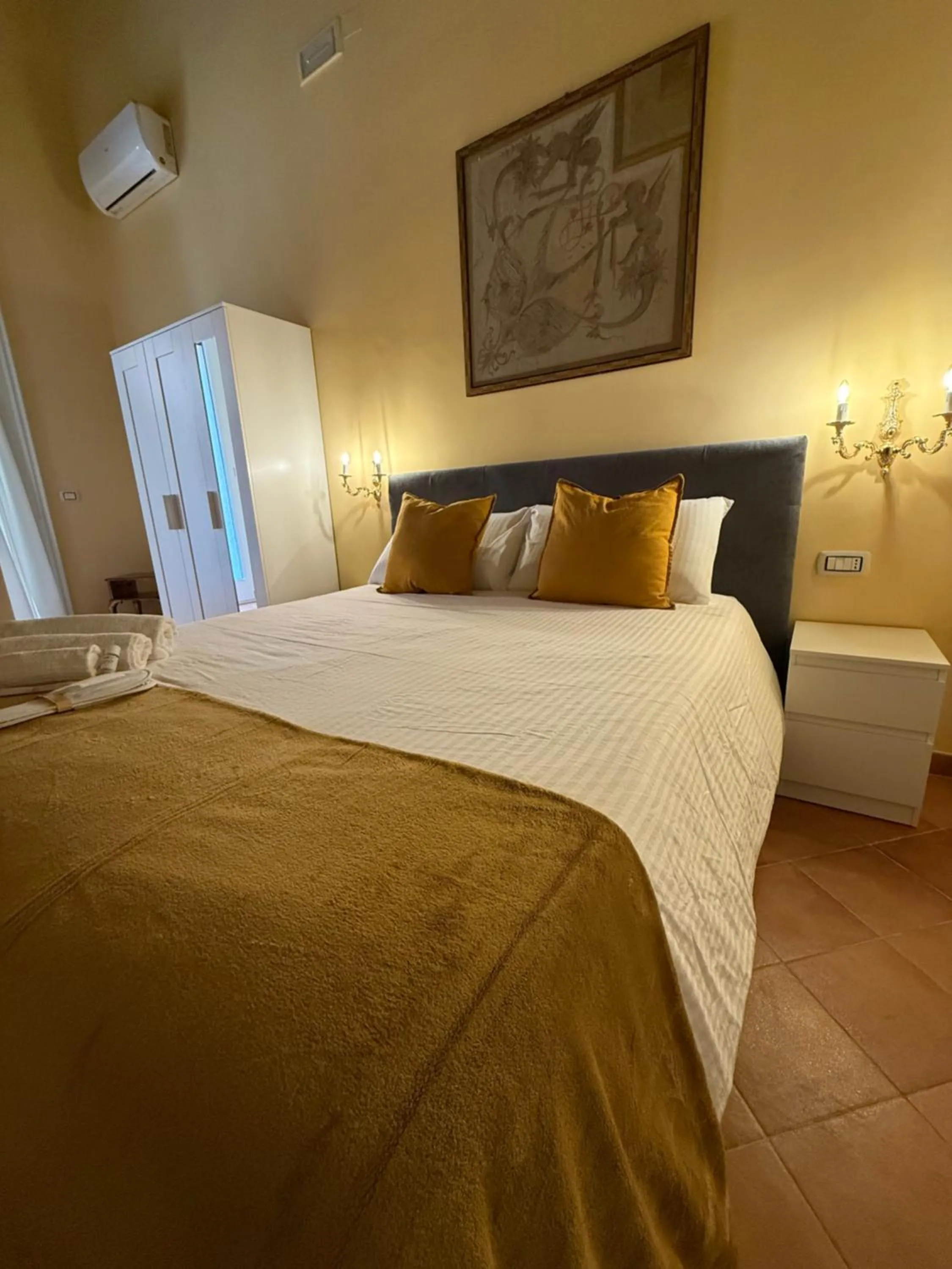 Bedroom, Bed in Palazzo Dogana Room&Suite