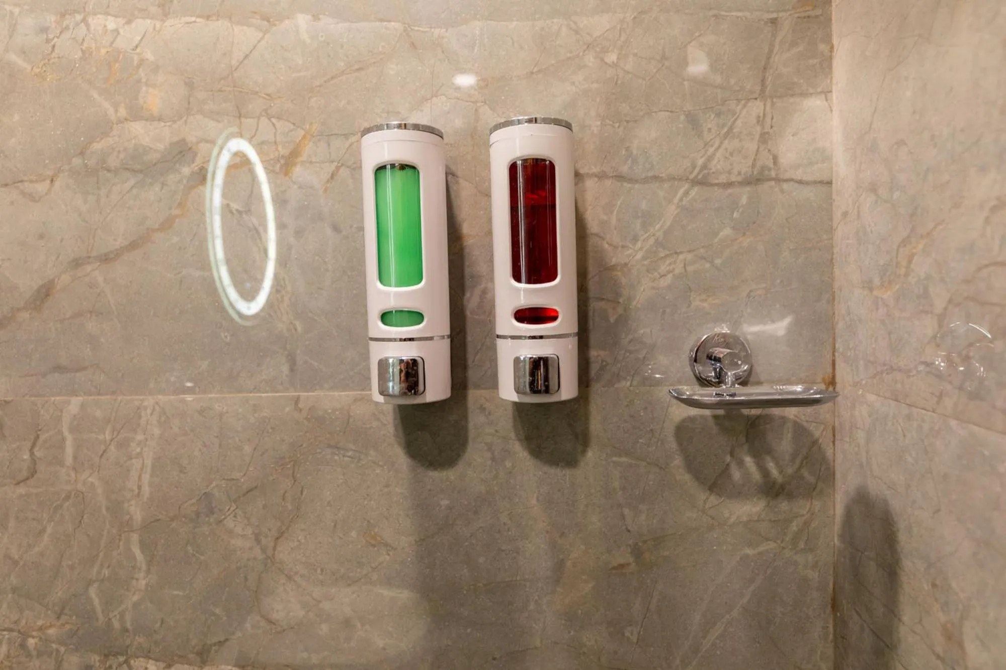Shower in Hotel Zara International