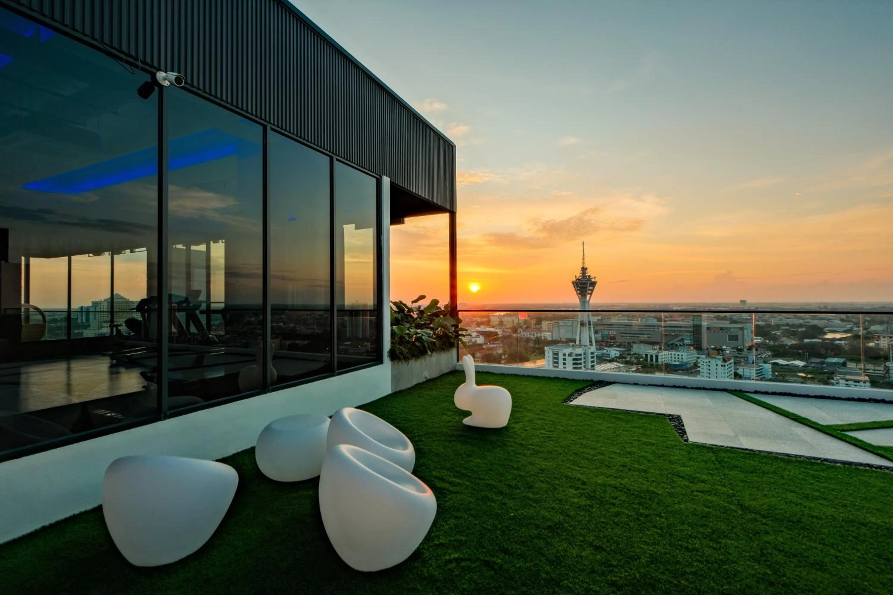 Balcony/Terrace in G Residence Sky Suite