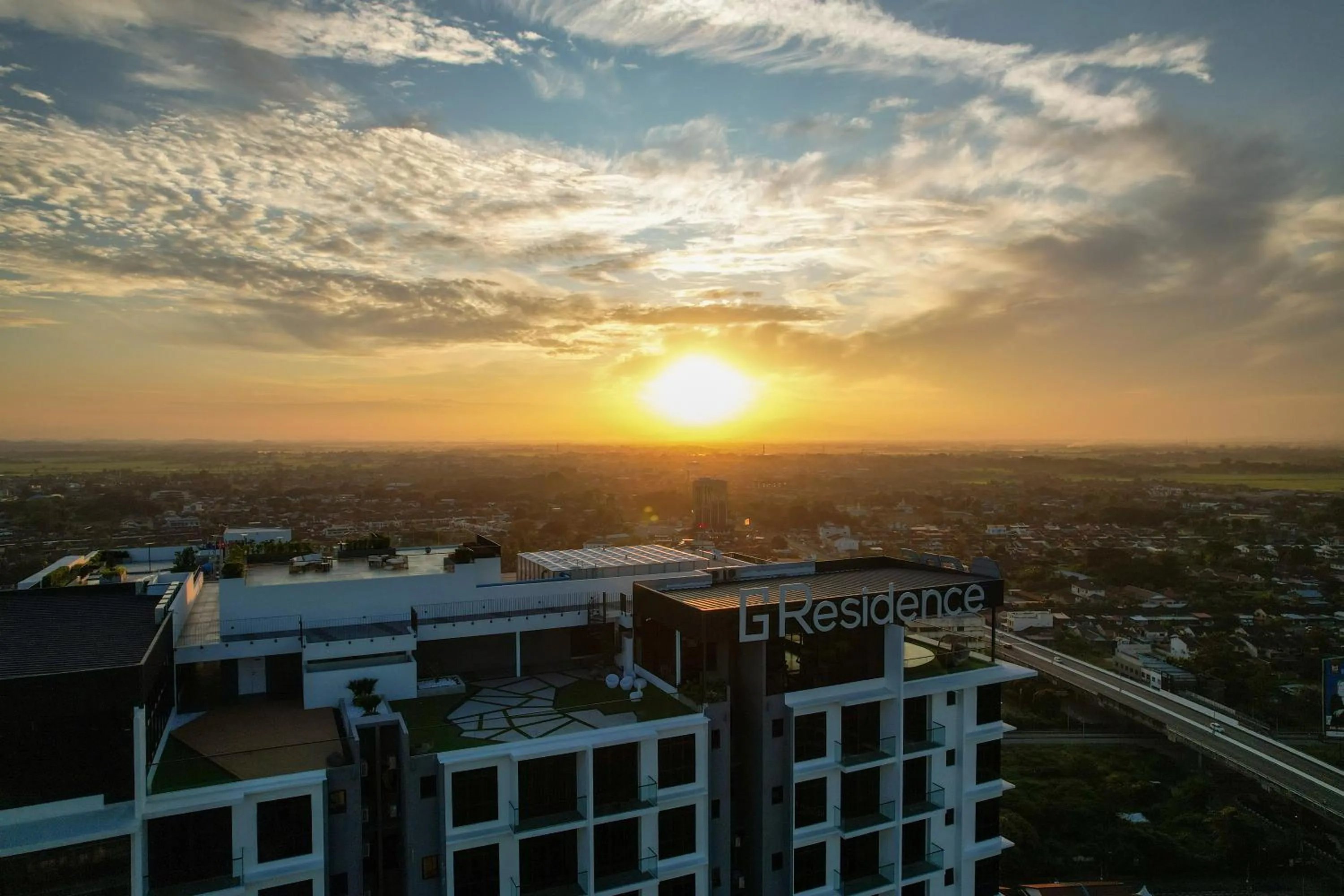 Property building in G Residence Sky Suite