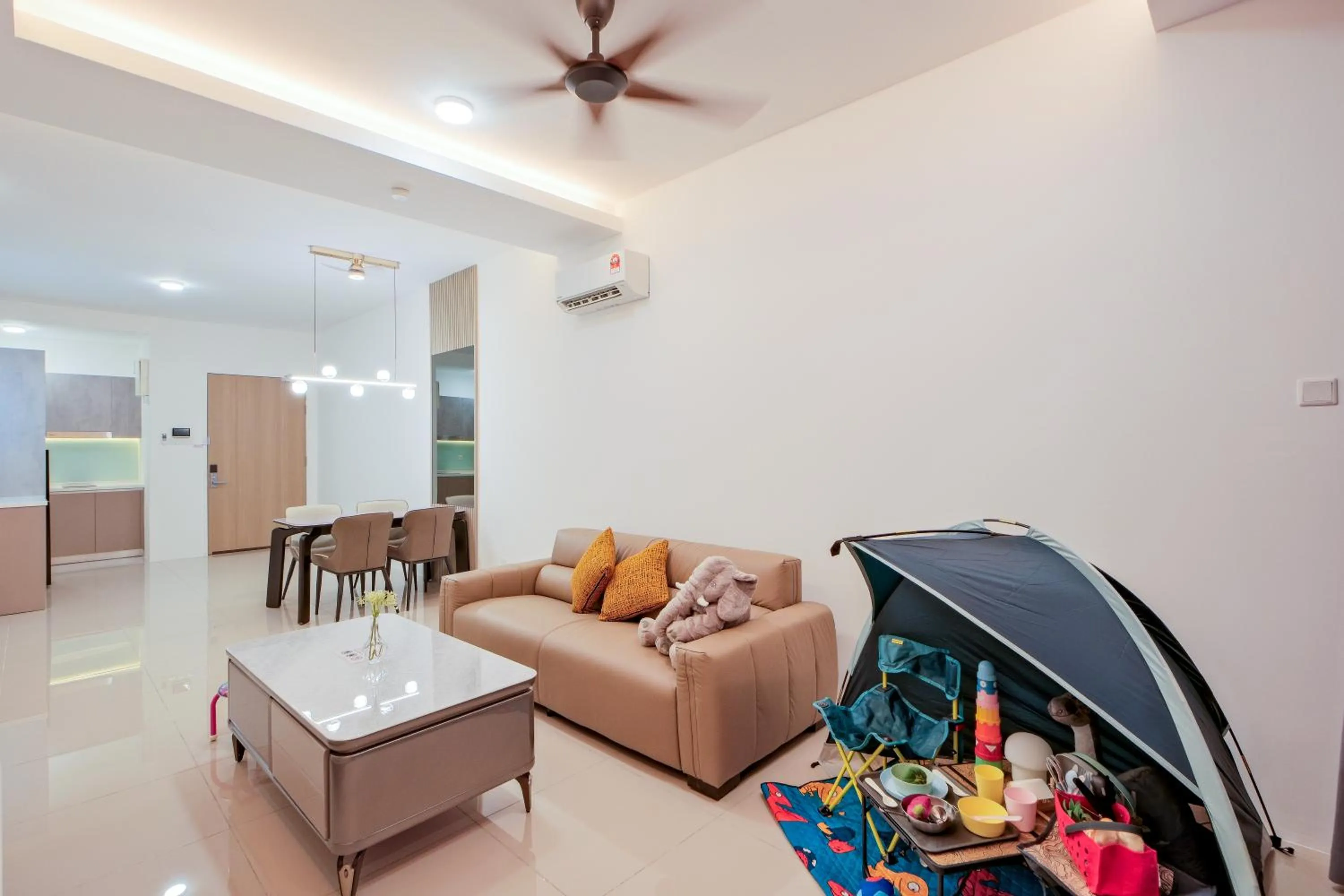 Communal lounge/ TV room in G Residence Sky Suite