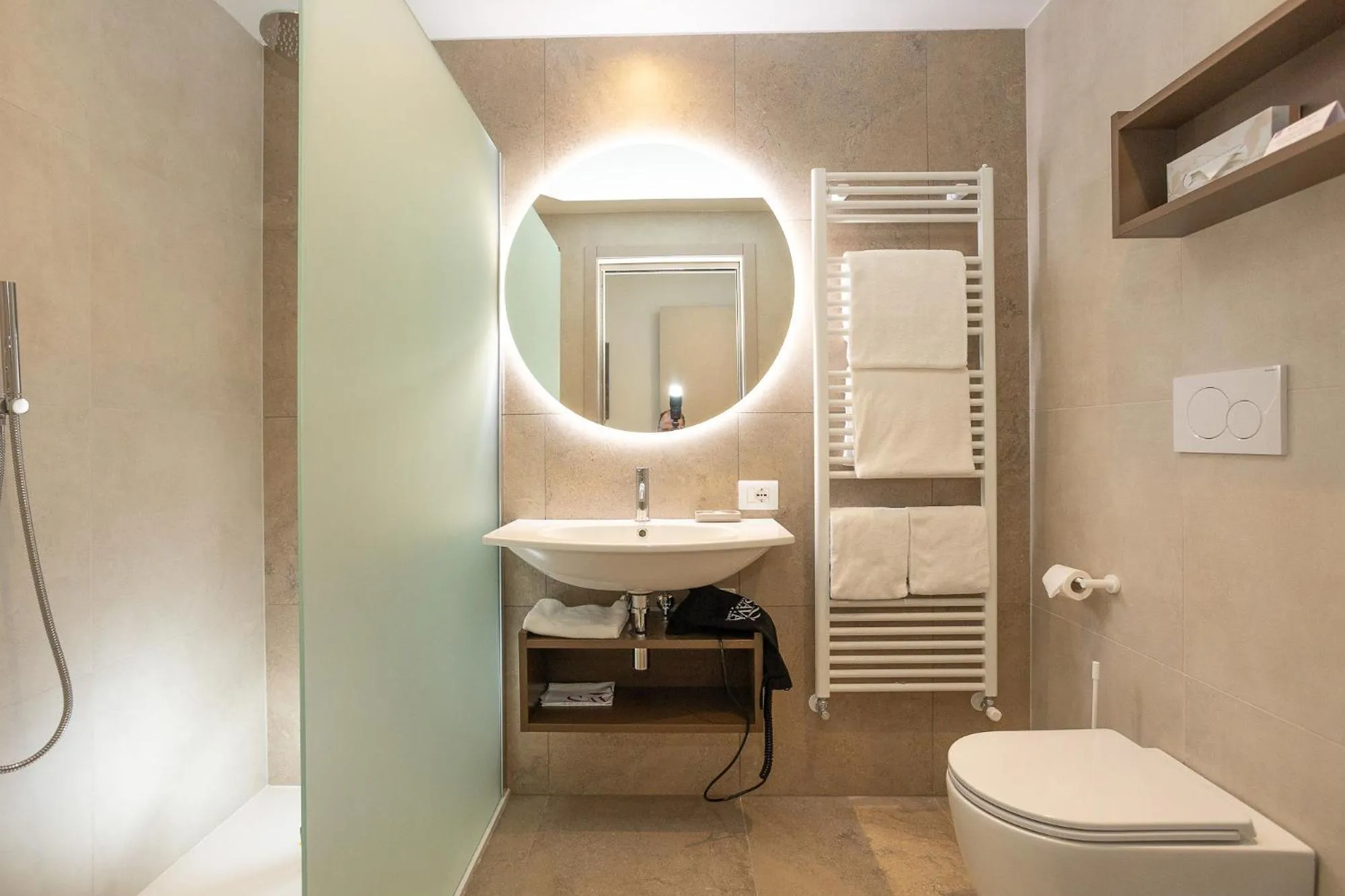 Bathroom in Hotel Savoia Thermae & SPA